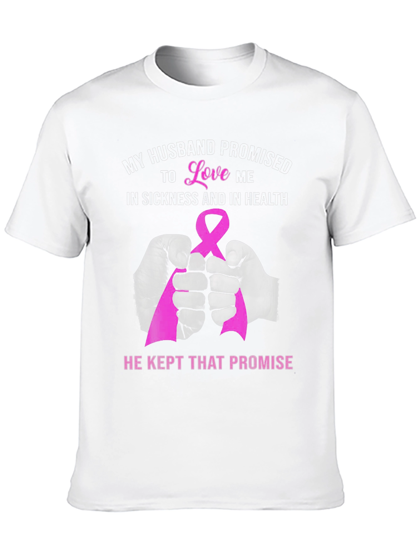 Black Husband Promise T-Shirt - Love & Support Tee view 10