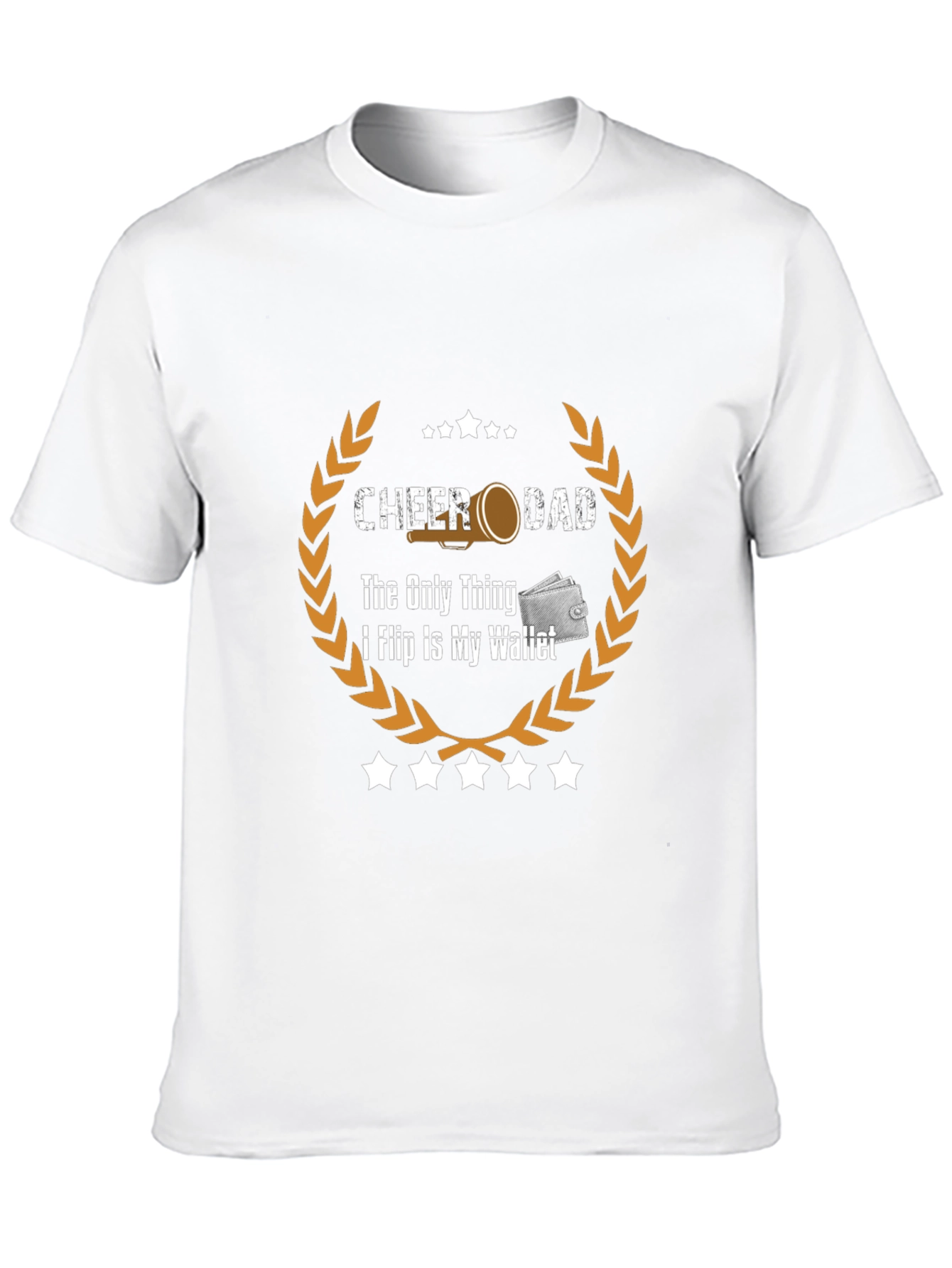 Cheer Dad Wallet Flip T-Shirt - 10