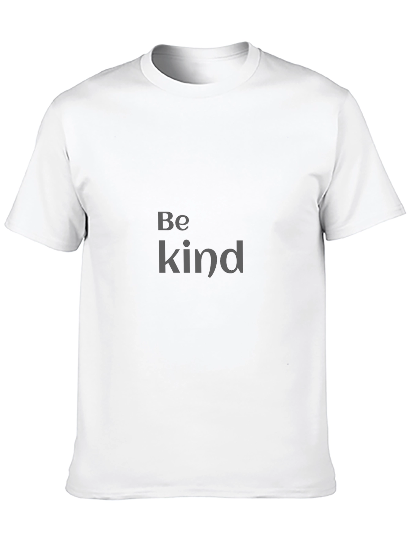 Black Be Kind Black T-Shirt - Soft Cotton Blend view 10