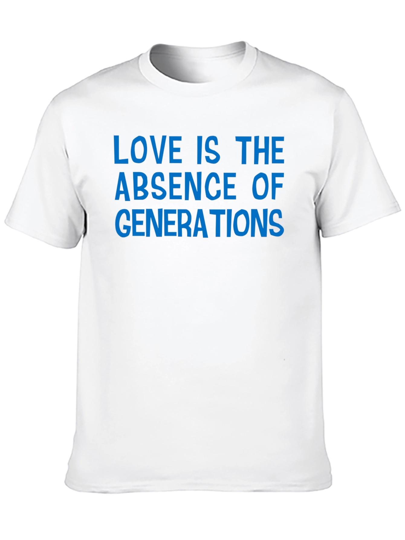 Black Love Absence Generations Blue Graphic Tee view 10
