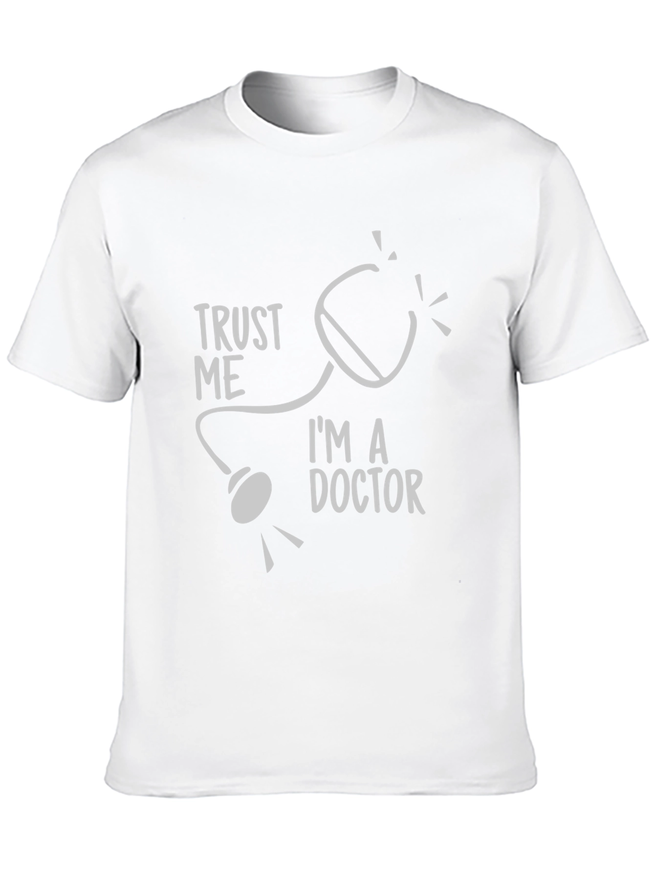 Black Trust Me I'm A Doctor T-Shirt view 10