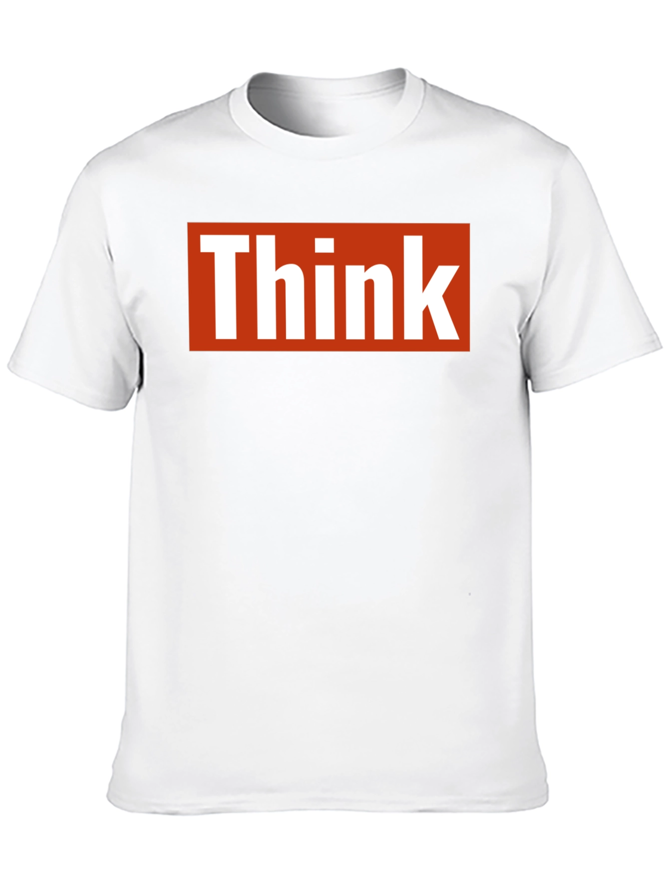 Black Think T-Shirt - Bold Graphic Tee view 10