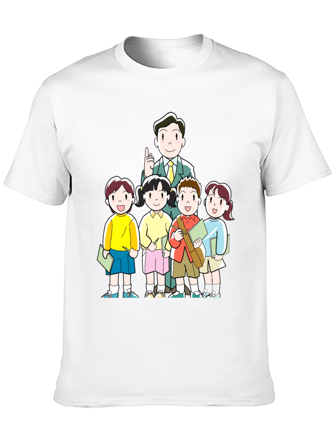 Black Teacher and Students Graphic Tee view 10