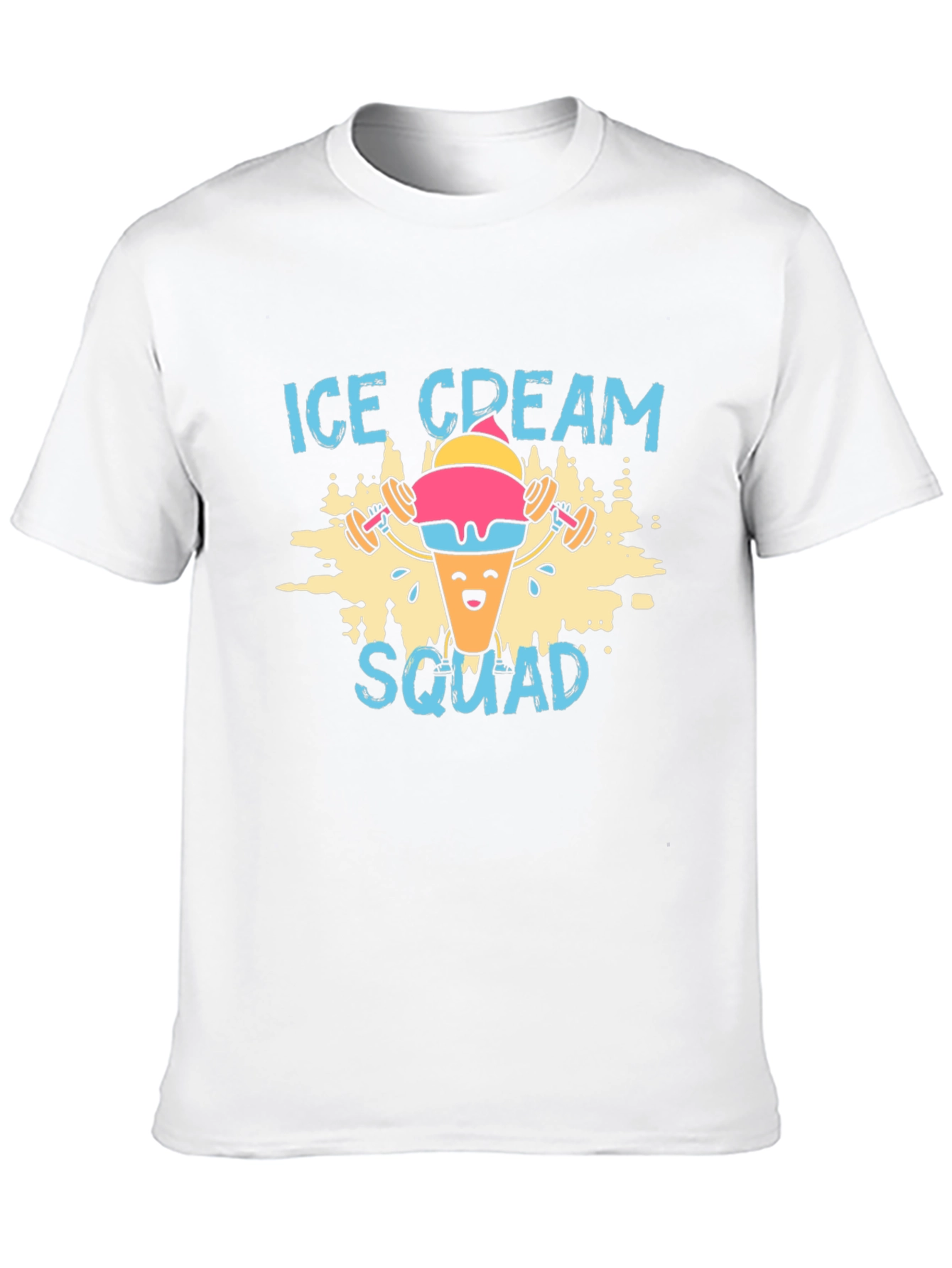 Ice Cream Squad Graphic T-Shirt - Gym Humor - 10