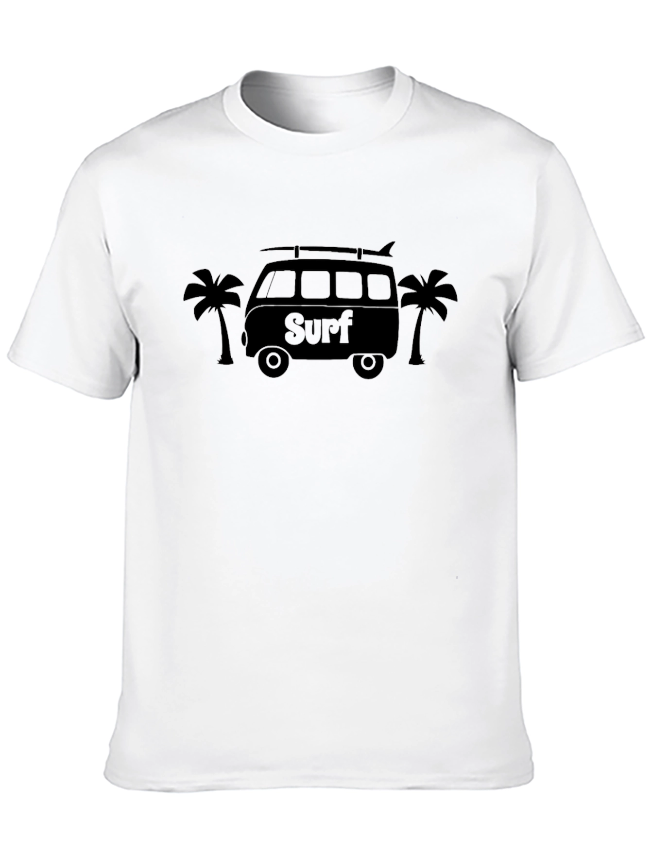 Black Surf Van Graphic T-Shirt - Black view 10