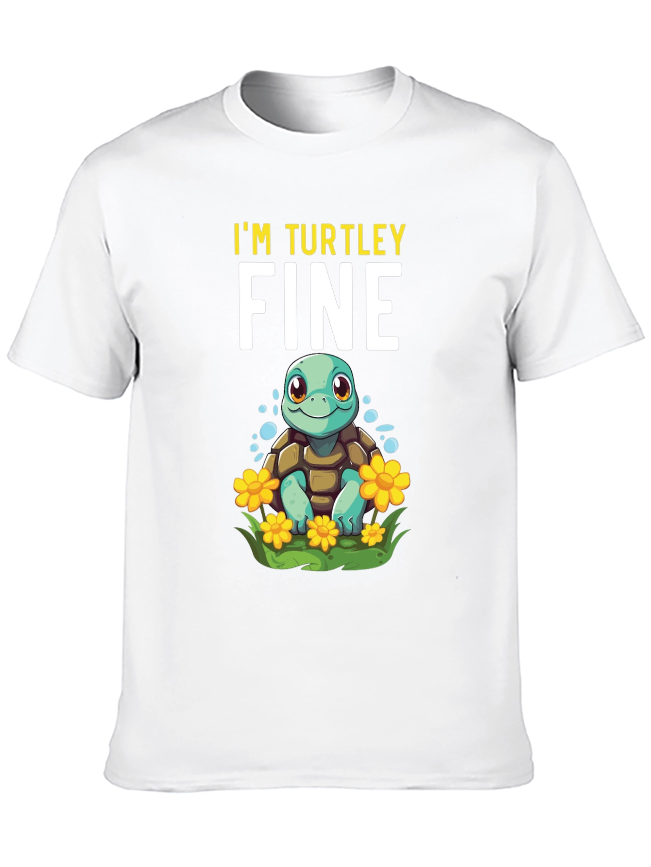 Black I'm Turley Fine Turtle T-Shirt view 10