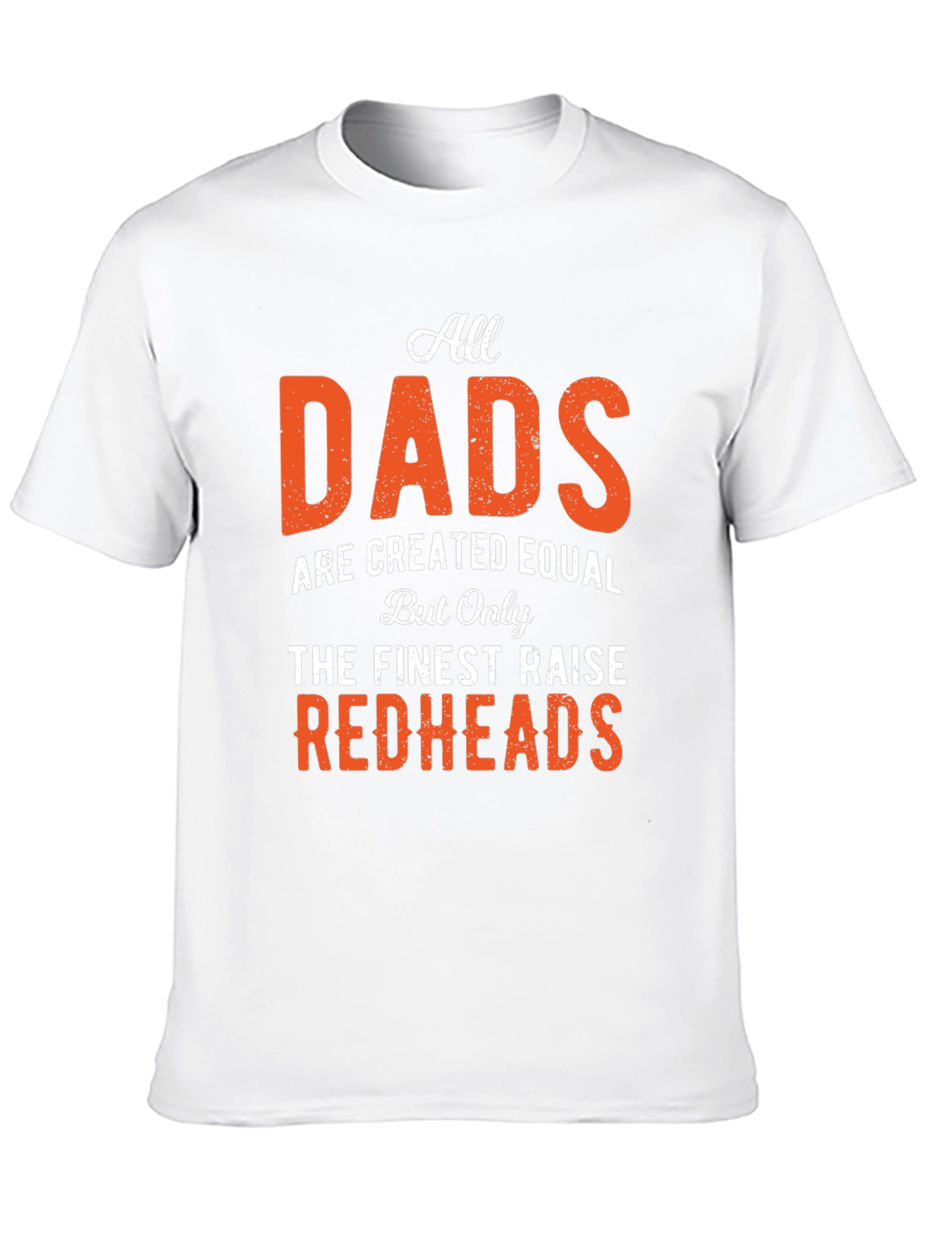 Black All Dads are Created Equal T-Shirt view 10