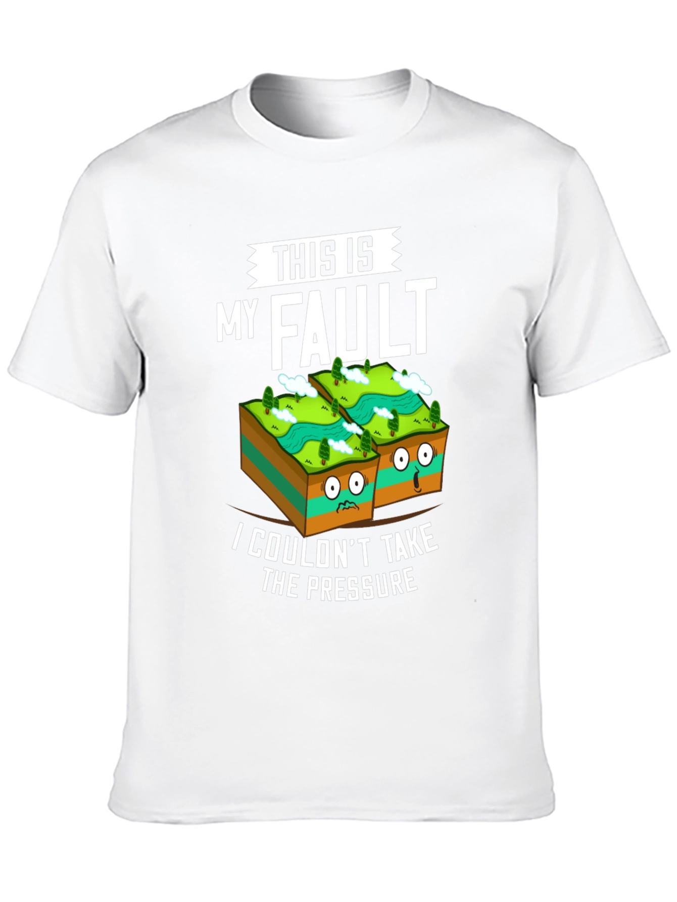 Black This Is My Fault Funny Geology T-Shirt view 10