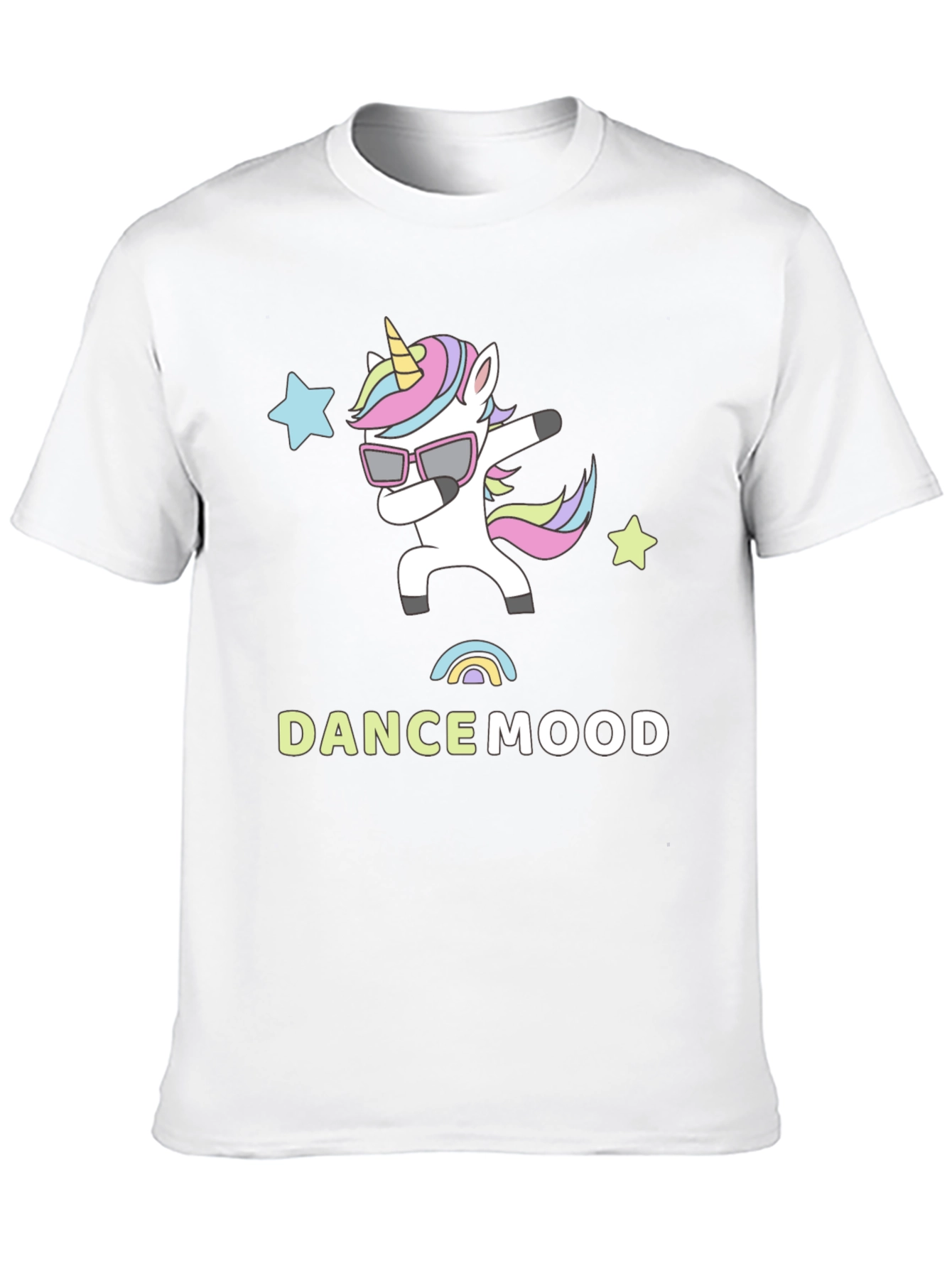 DANCE MOOD Unicorn Graphic Tee - Stylish & Fun! - 10