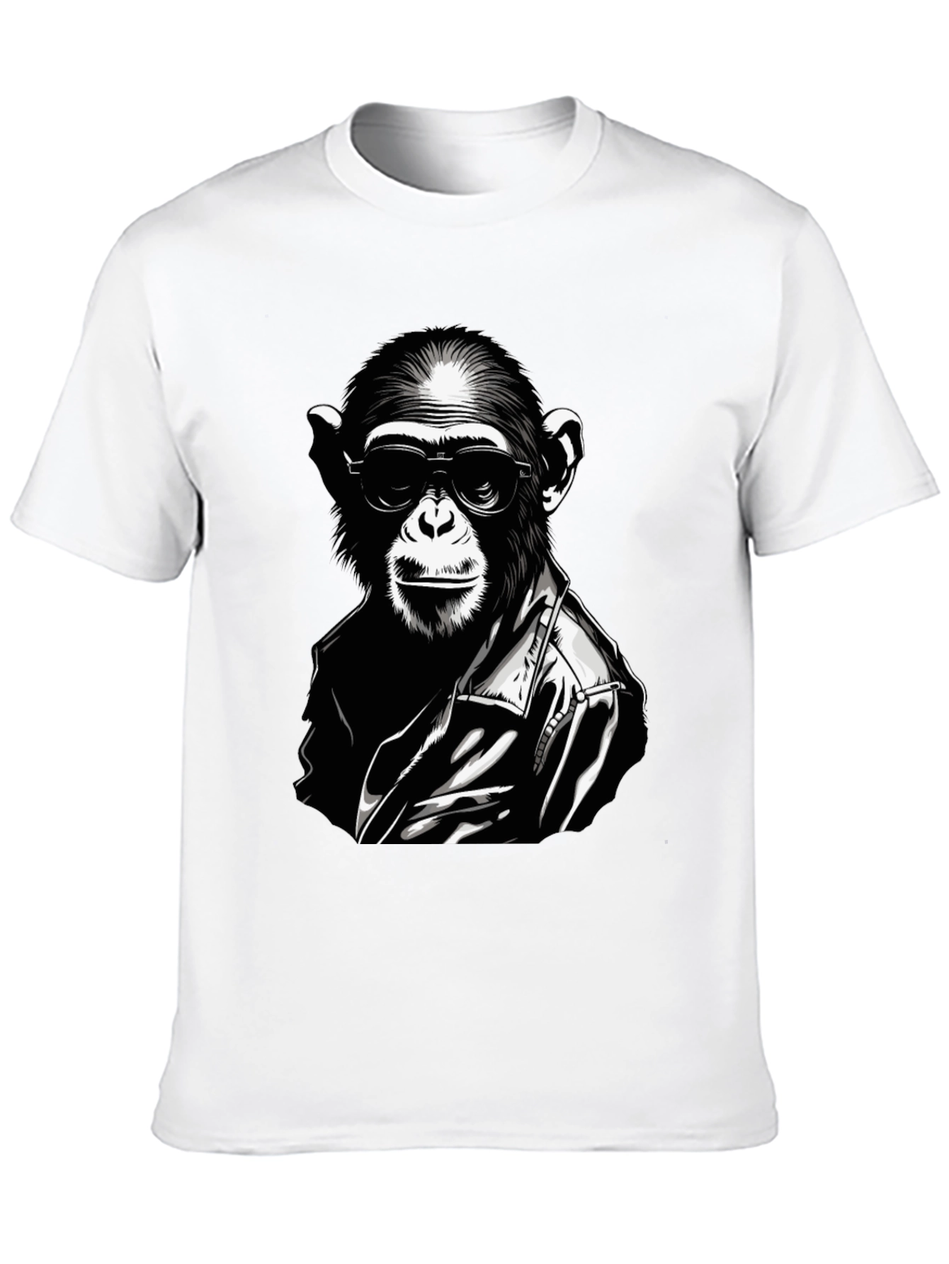 Black Cool Ape T-Shirt view 10