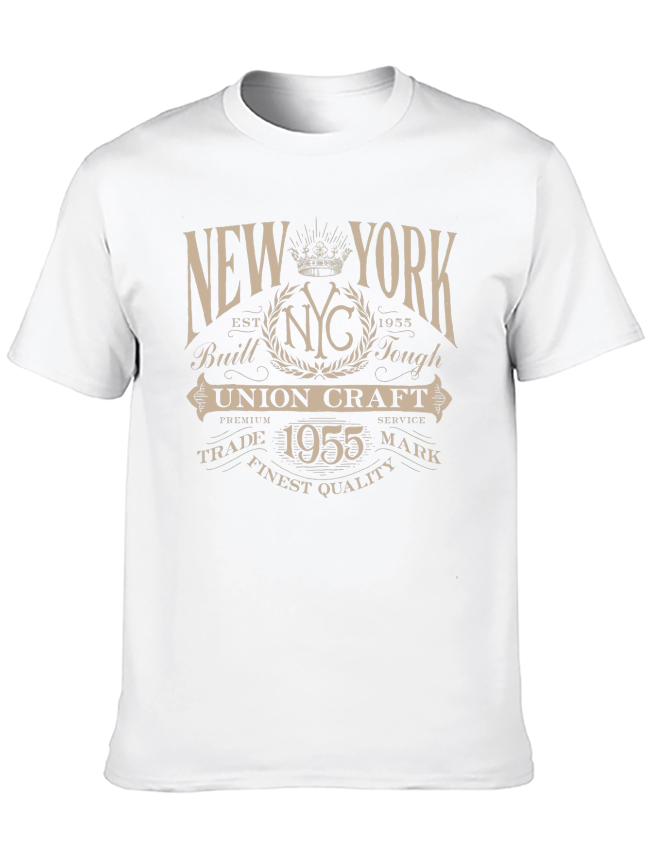 Black NYC 1955 Vintage Style Graphic Tee view 10