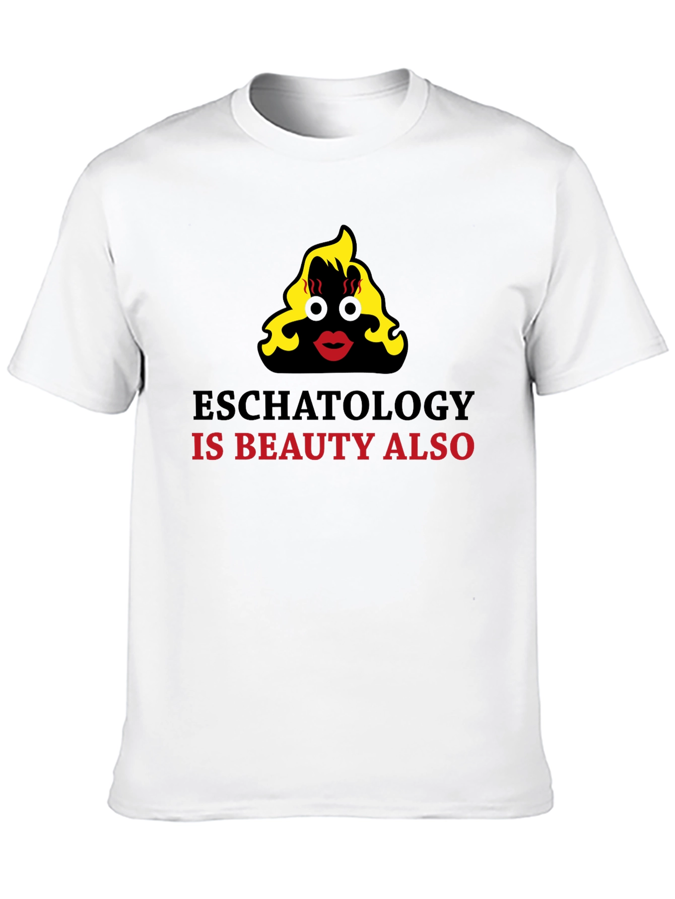 Black Eschatology is Beauty Funny Graphic T-Shirt view 10