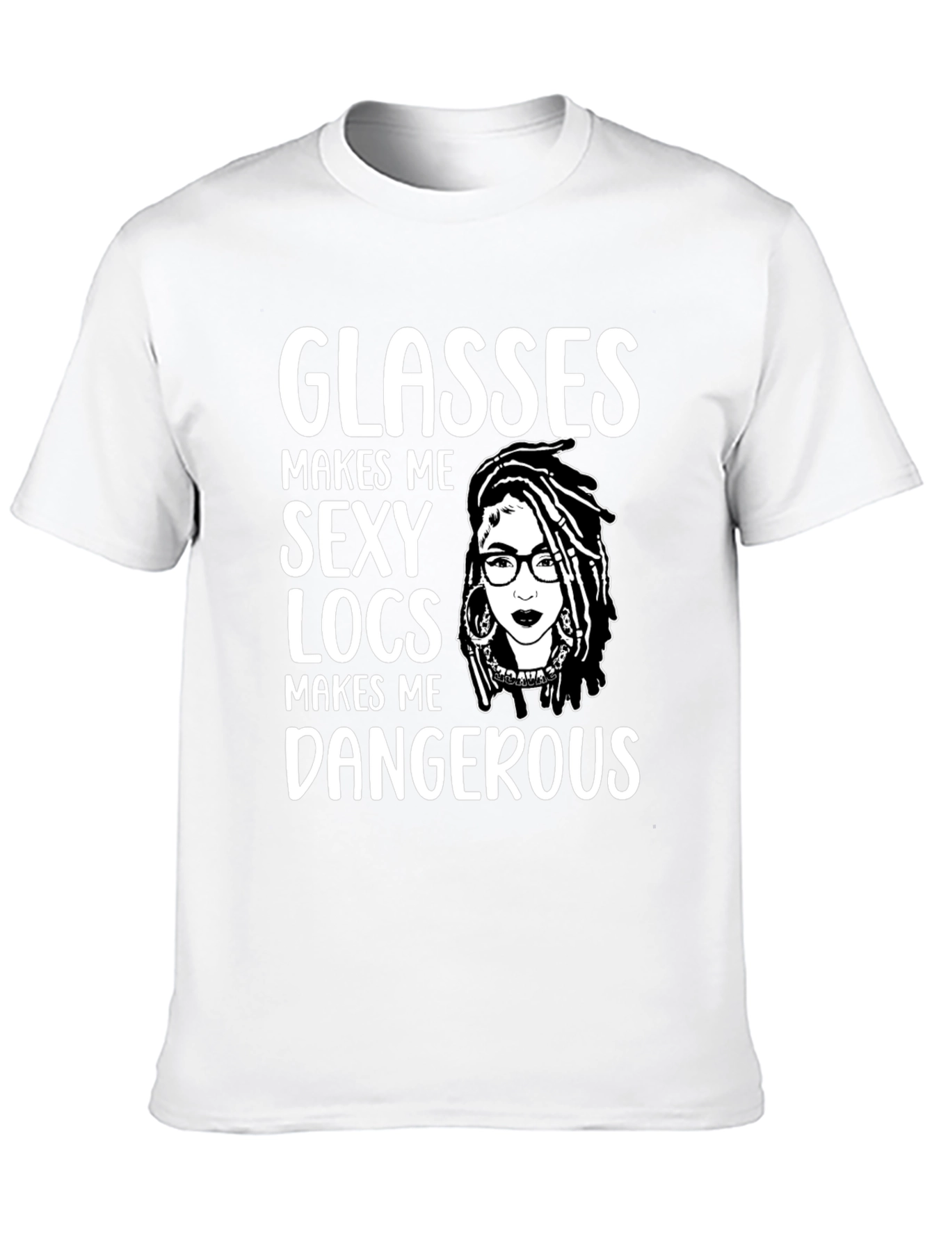 Glasses Locs Dangerous Graphic Tee - 10