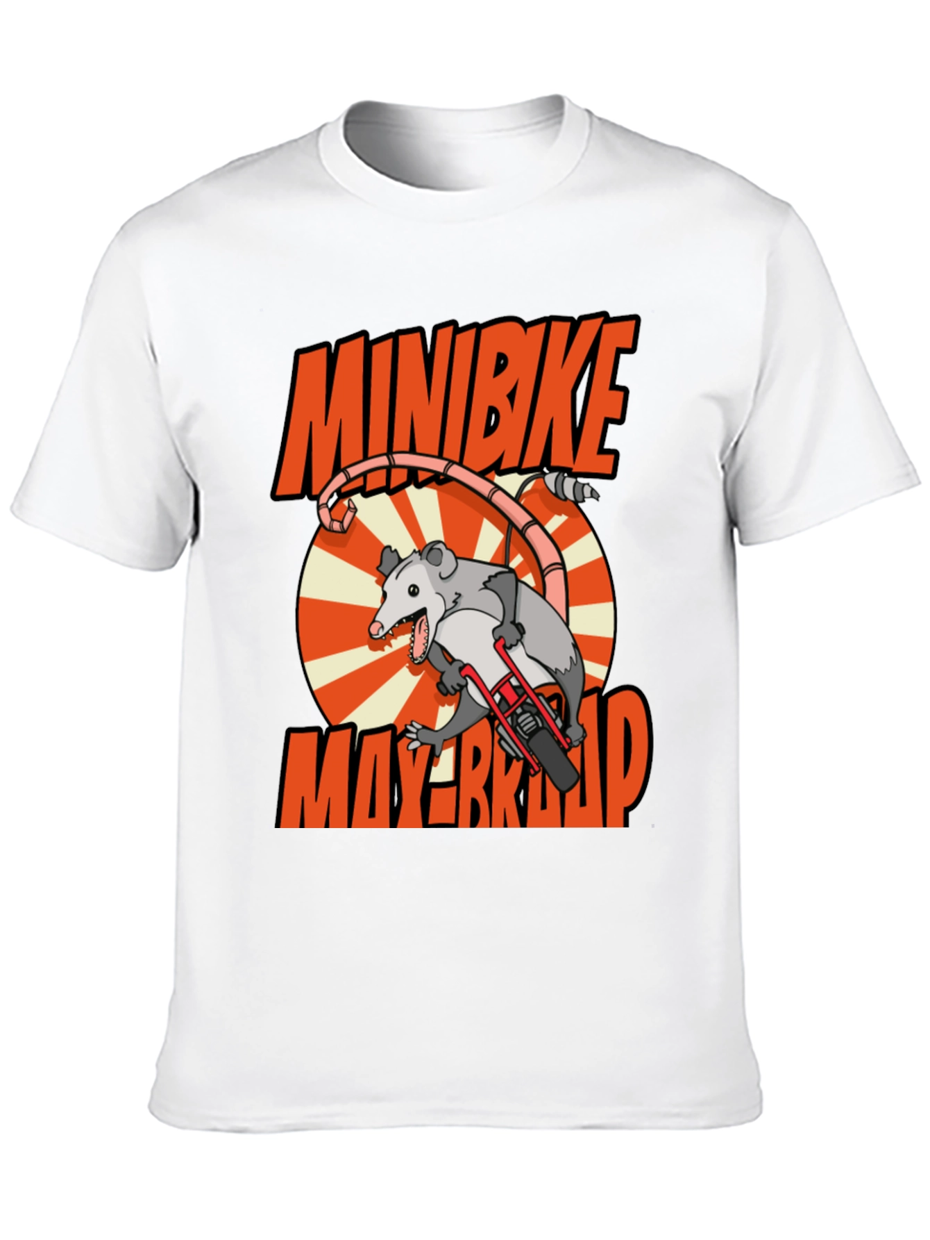 Black Minibike Mayhem Graphic Tee view 10