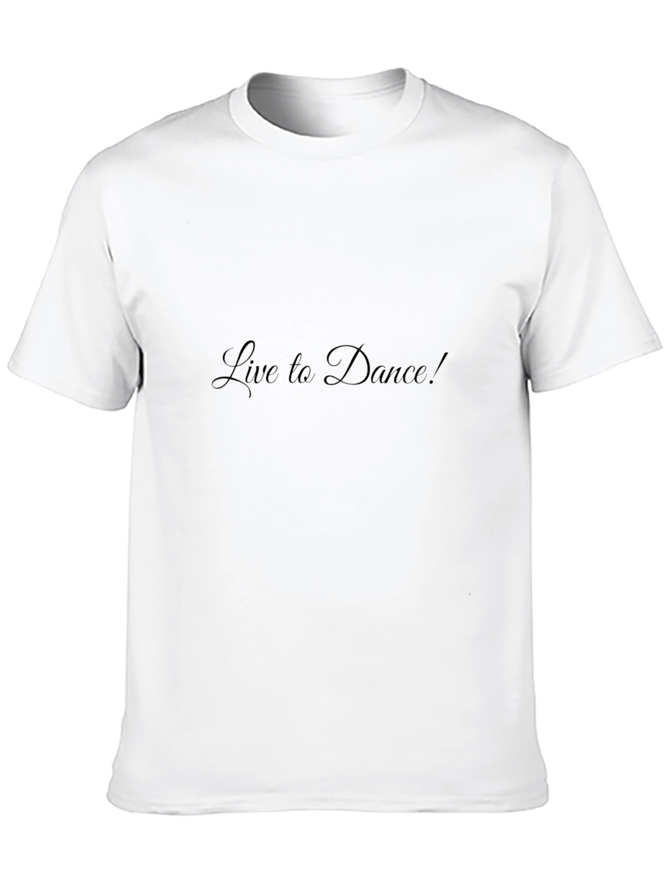 Black Live to Dance T-Shirt - Trendy Graphic Tee view 10