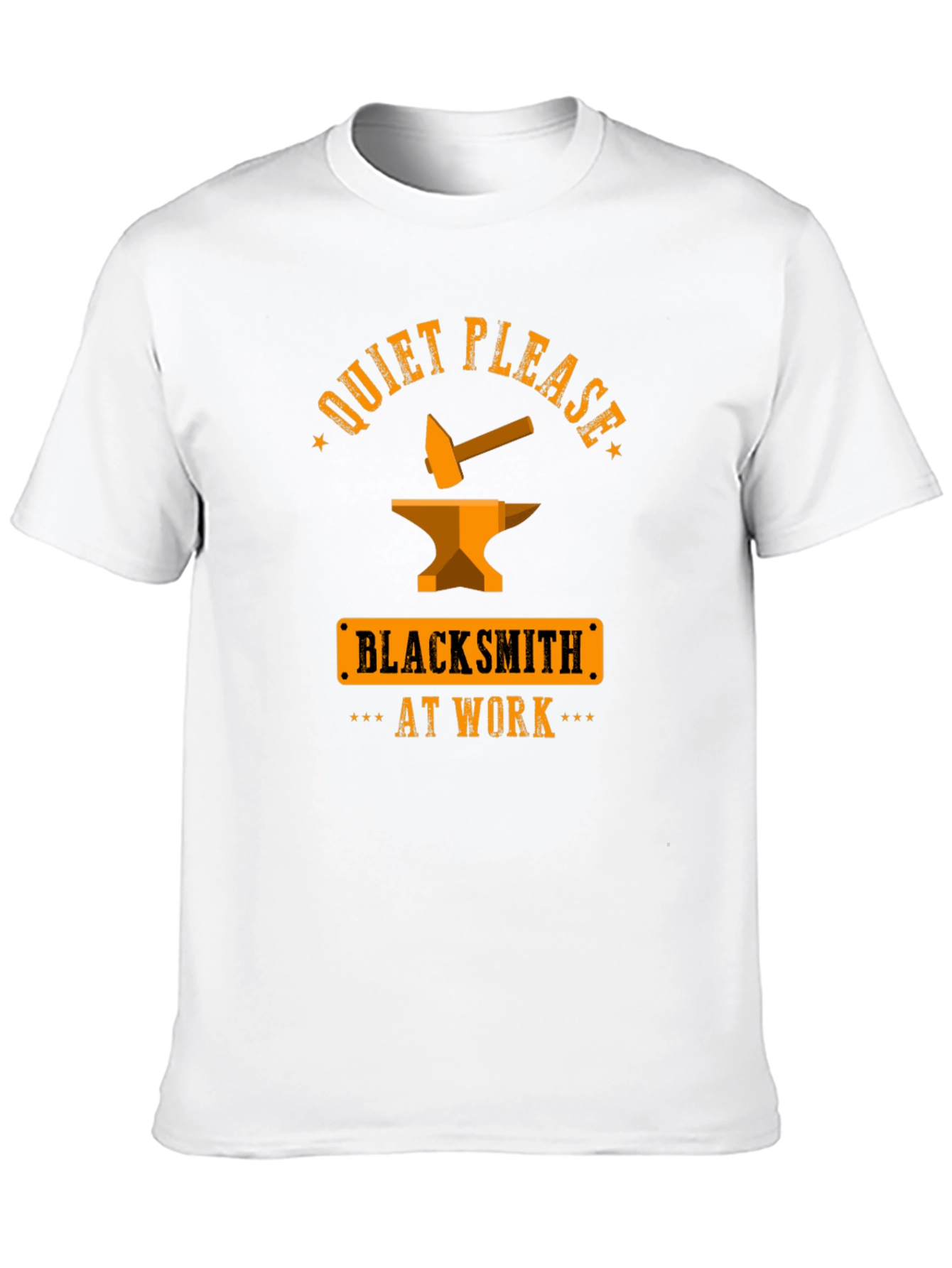 Black Blacksmith at Work T-Shirt view 10