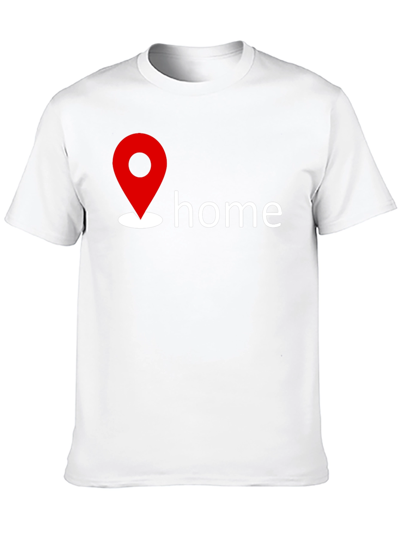 Black Home is Where the Heart Is T-Shirt view 10