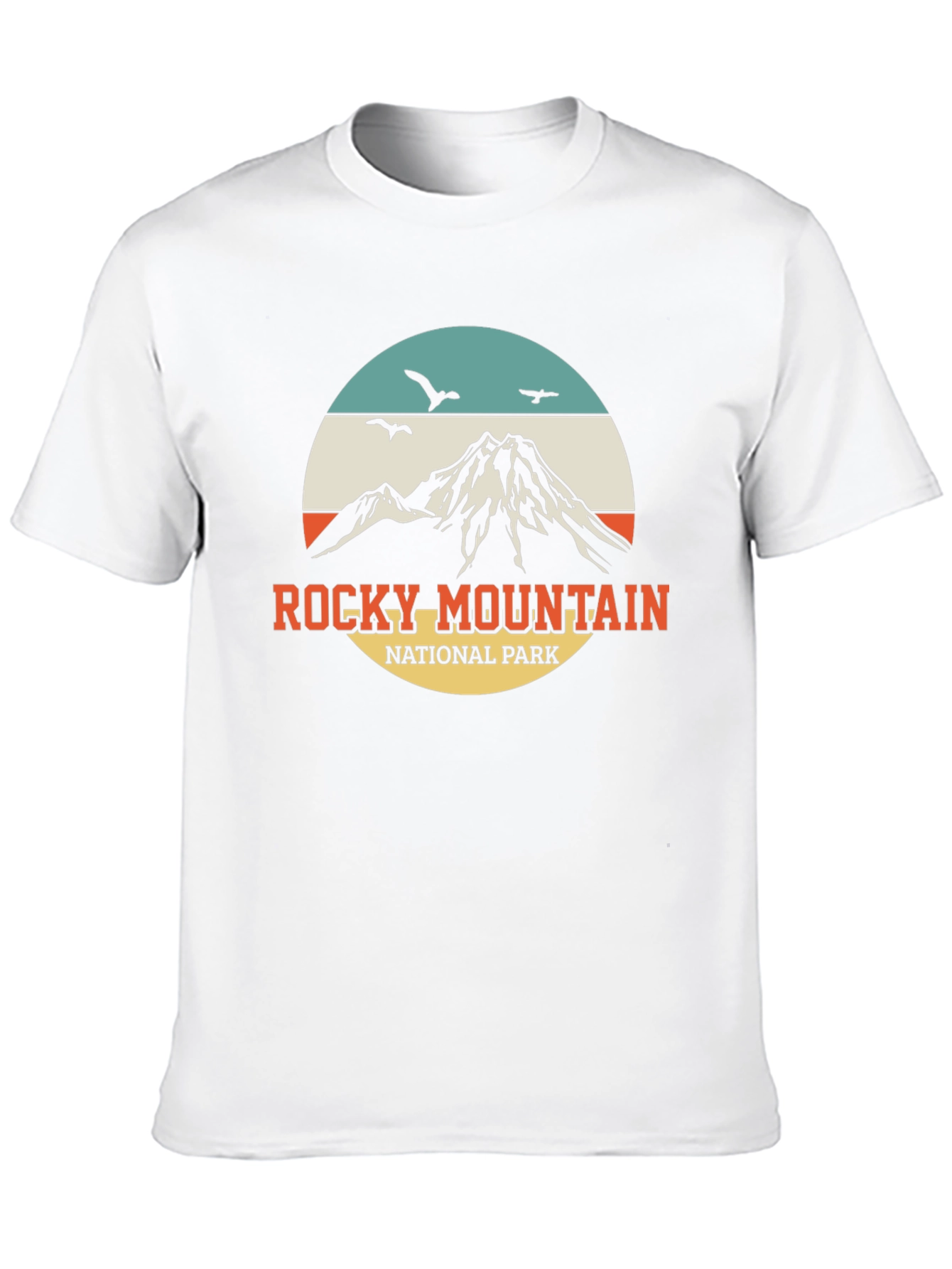 Black Rocky Mountain National Park Graphic T-Shirt view 10