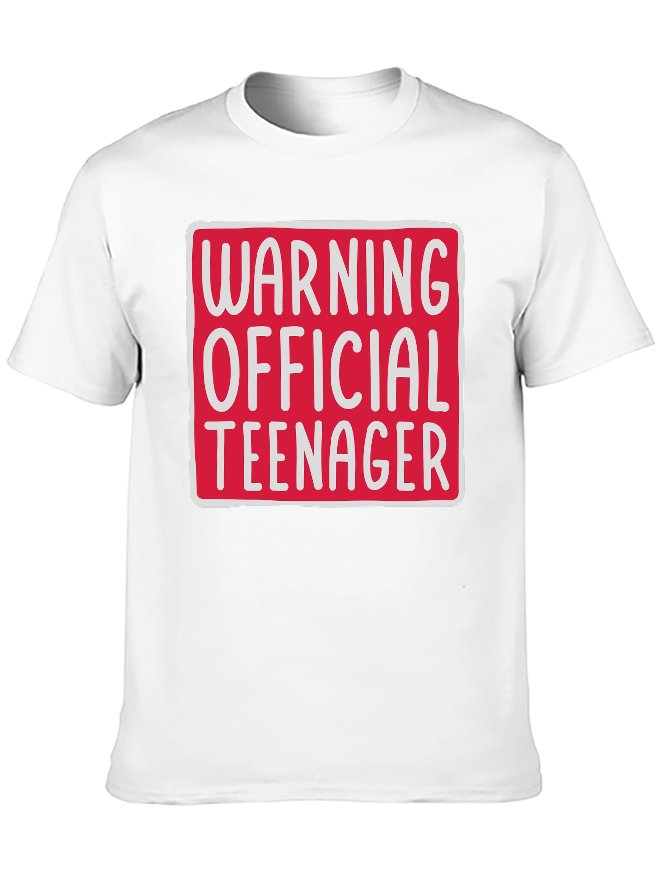 Warning Official Teenager T-Shirt - 10
