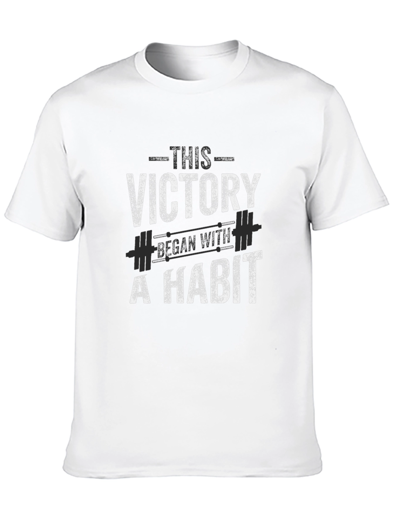 Black Victory Habit Graphic T-Shirt view 10