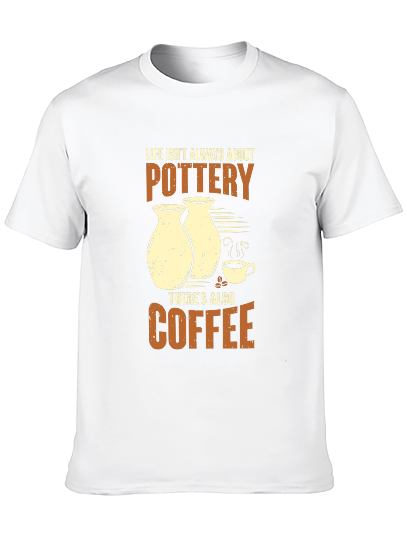 Black Pottery & Coffee Graphic Tee - Hobbyist Apparel view 10