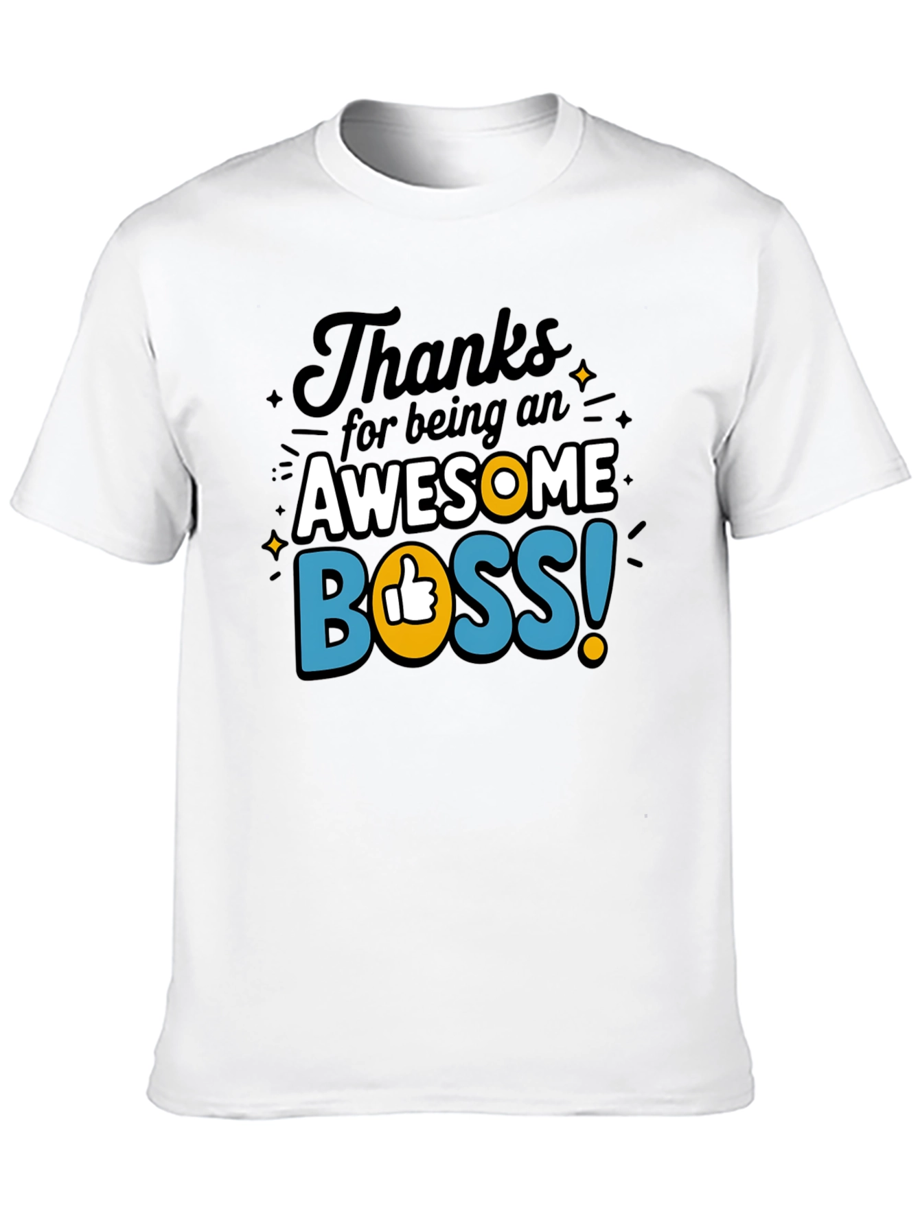Black Awesome Boss T-Shirt - Perfect Gift Idea! view 10