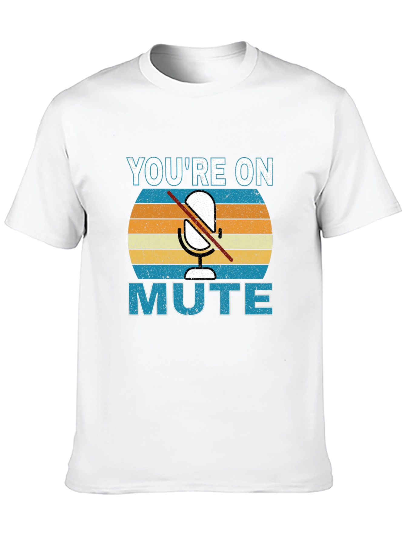 Black You're On Mute Graphic T-Shirt view 10