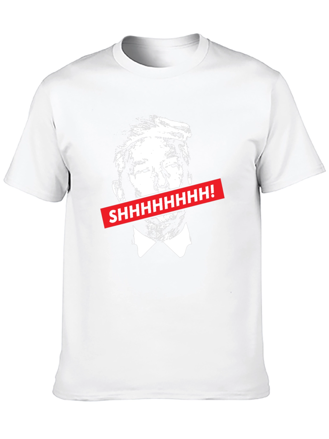 Black Trump SHHHHHH! Graphic Tee view 10