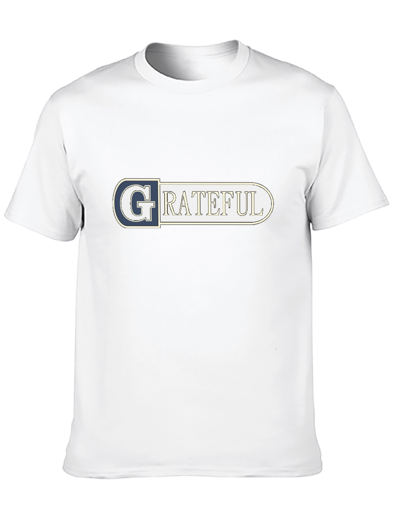 Black Grateful Graphic Tee - Soft Cotton Black T-Shirt view 10