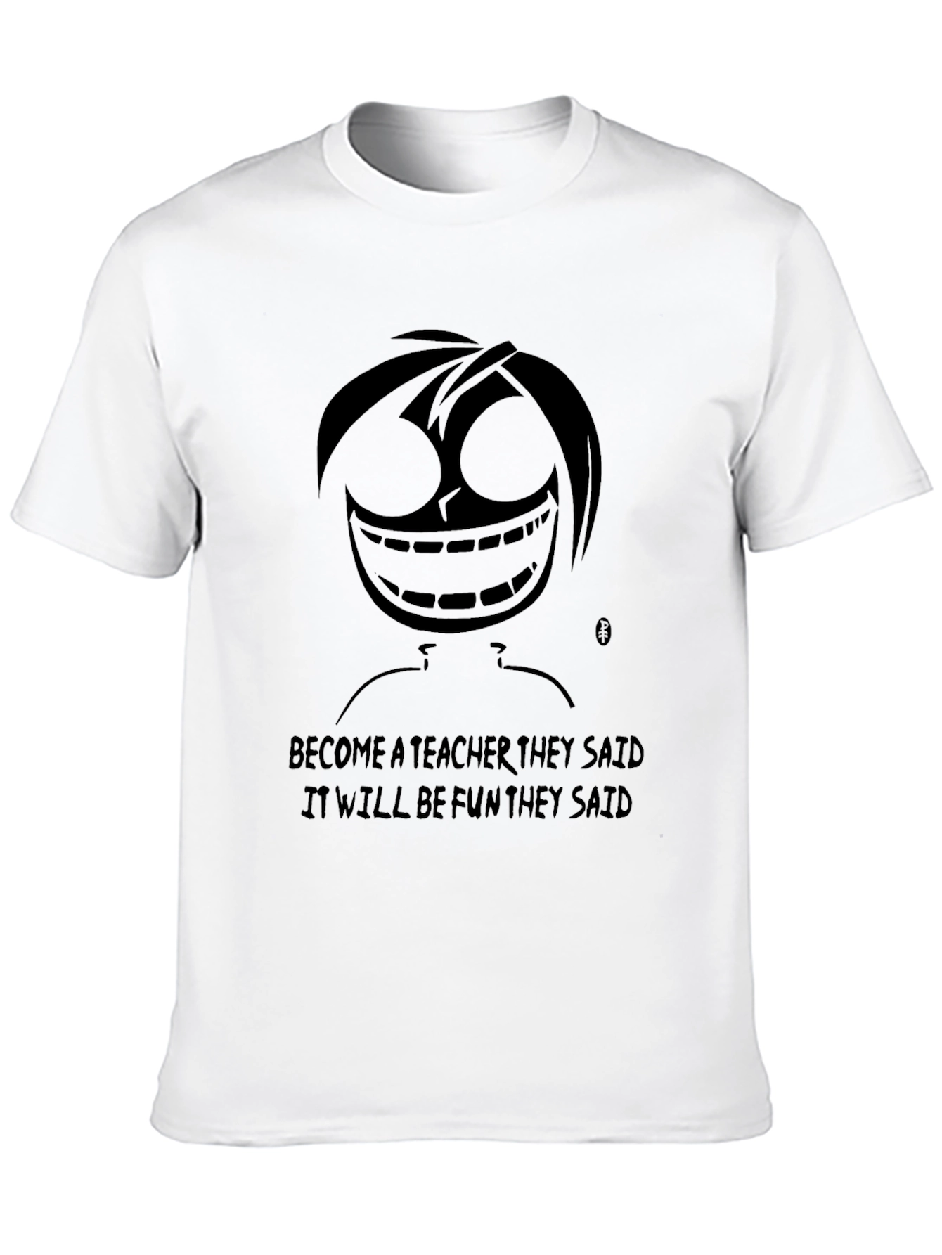 Black Teacher Life Humor T-Shirt - Dark Graphic Tee view 10