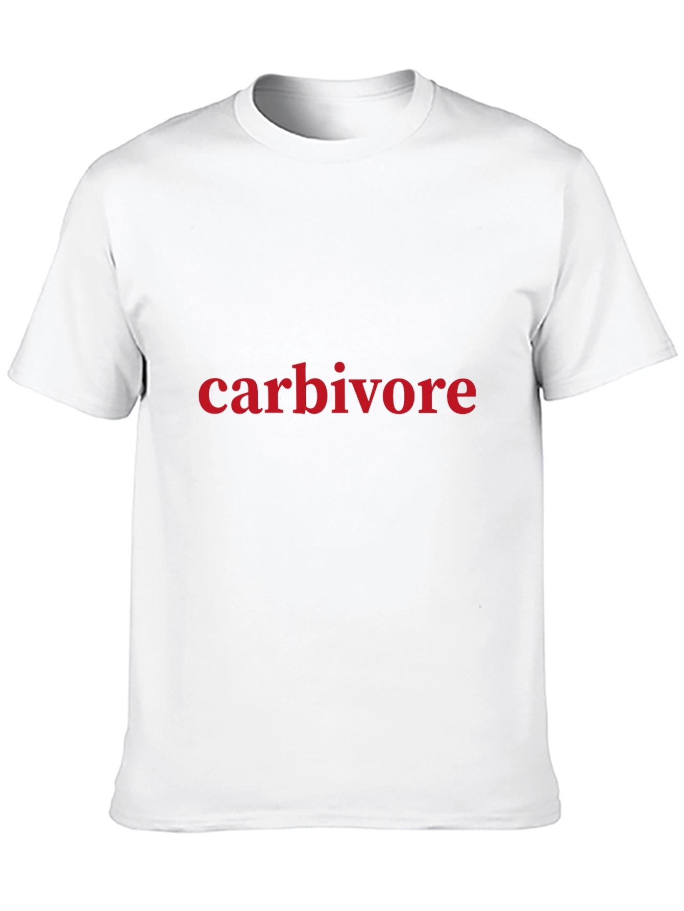 Black Carbivore T-Shirt - Humorous Foodie Tee view 10