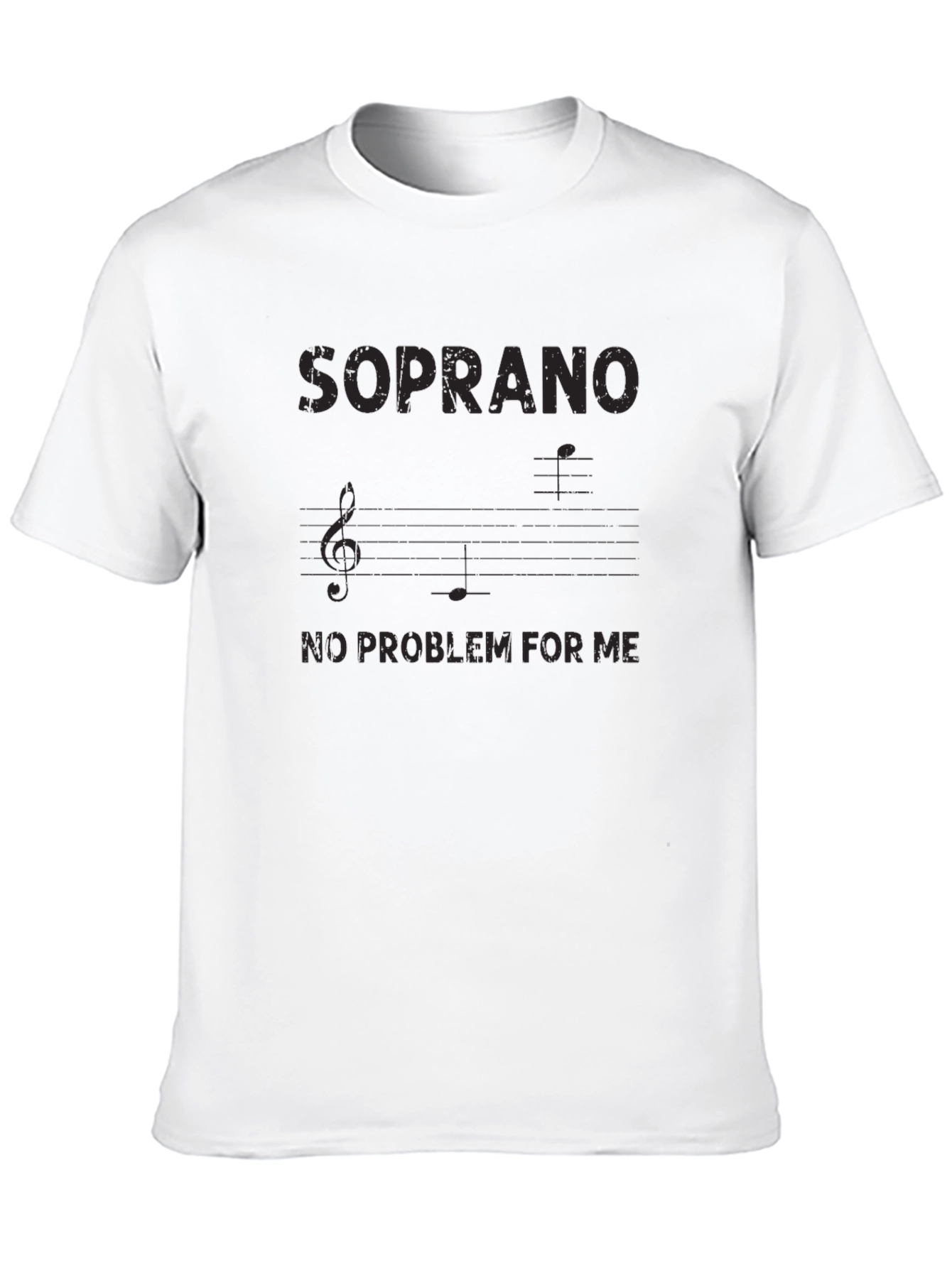 Black Soprano No Problem For Me Black T-Shirt view 10