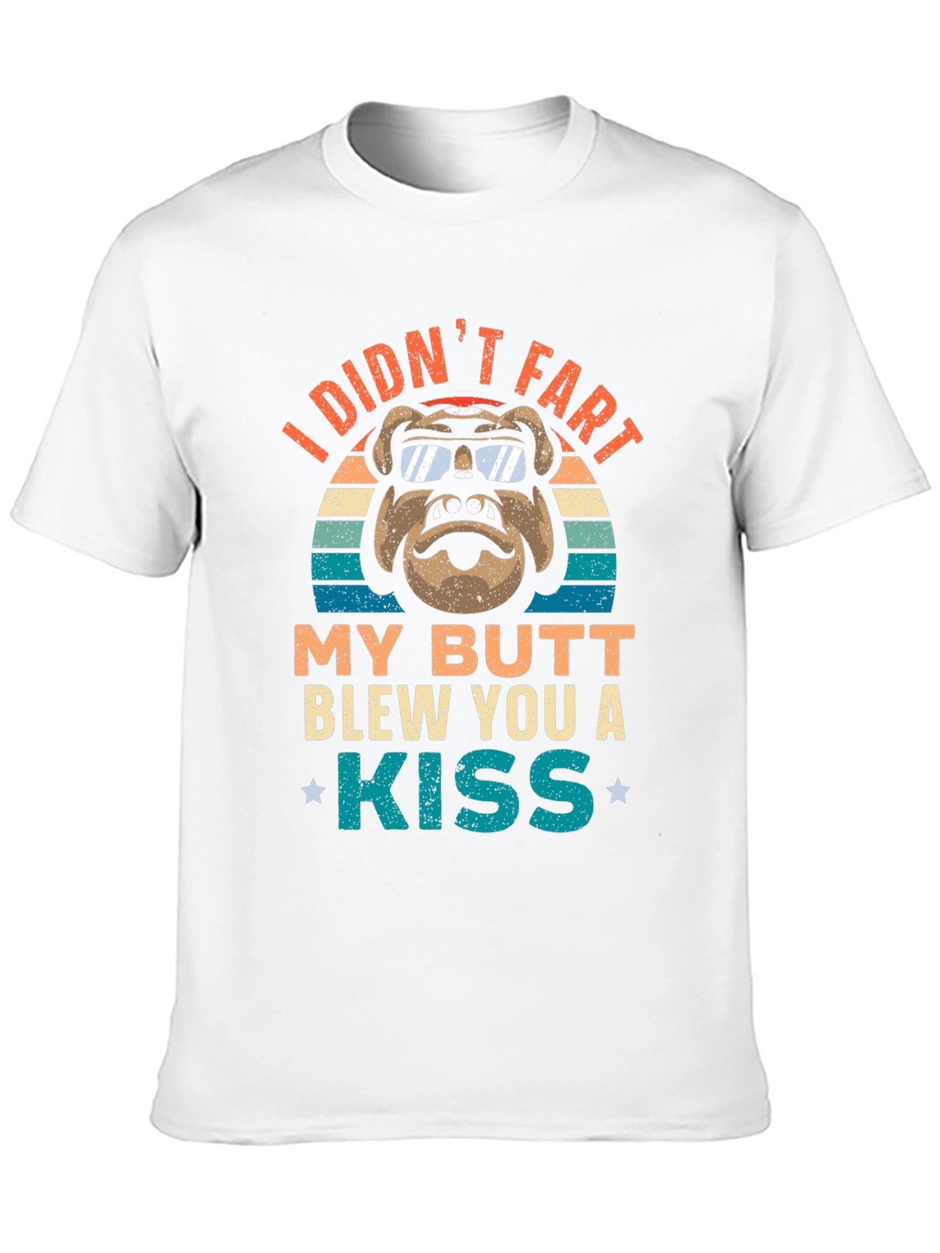 Black Funny Dog T-Shirt: I Didn't Fart, My Butt Blew You a Kiss view 10