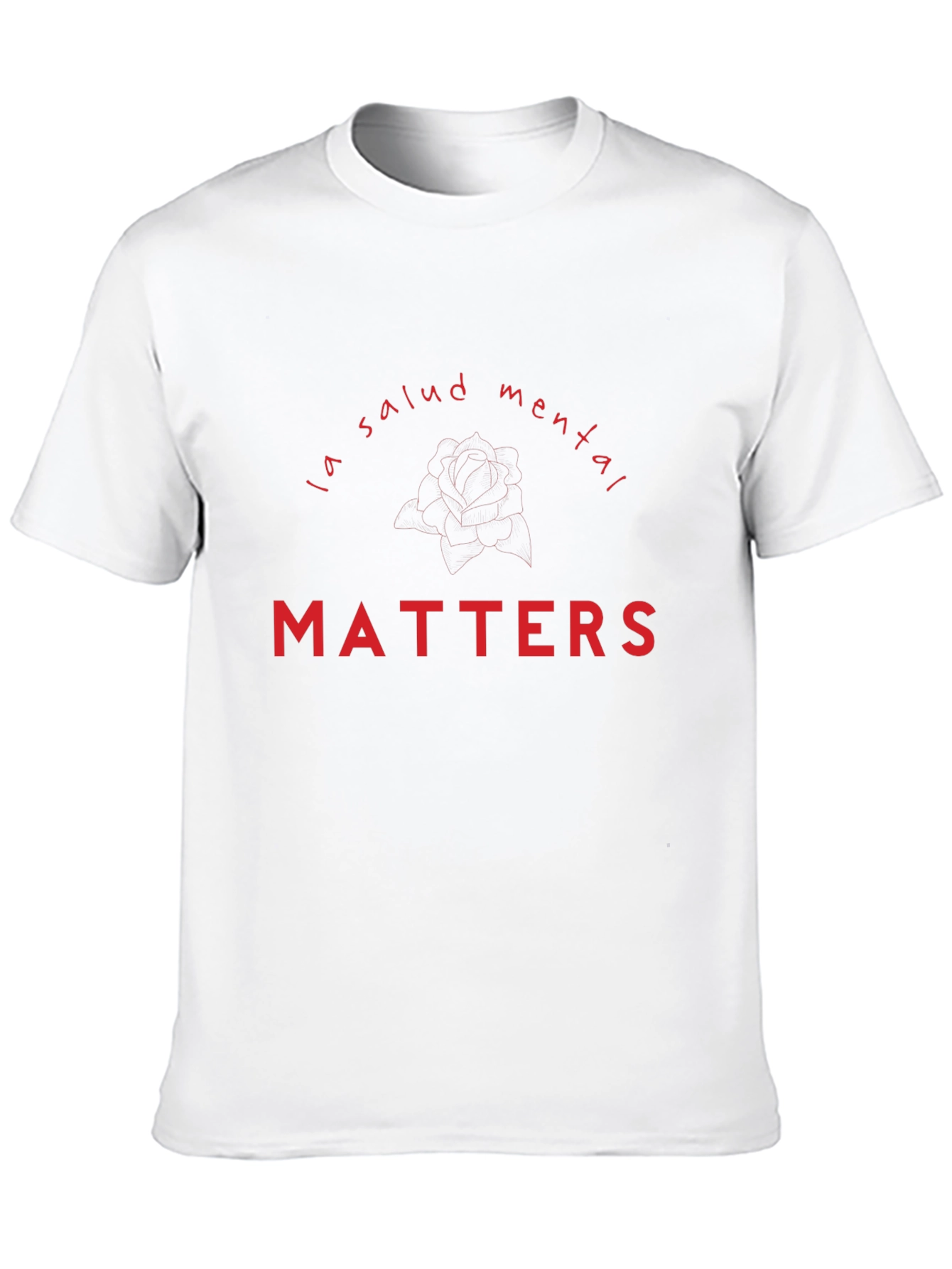 Black Mental Health Matters Tee - Black Short Sleeve view 10