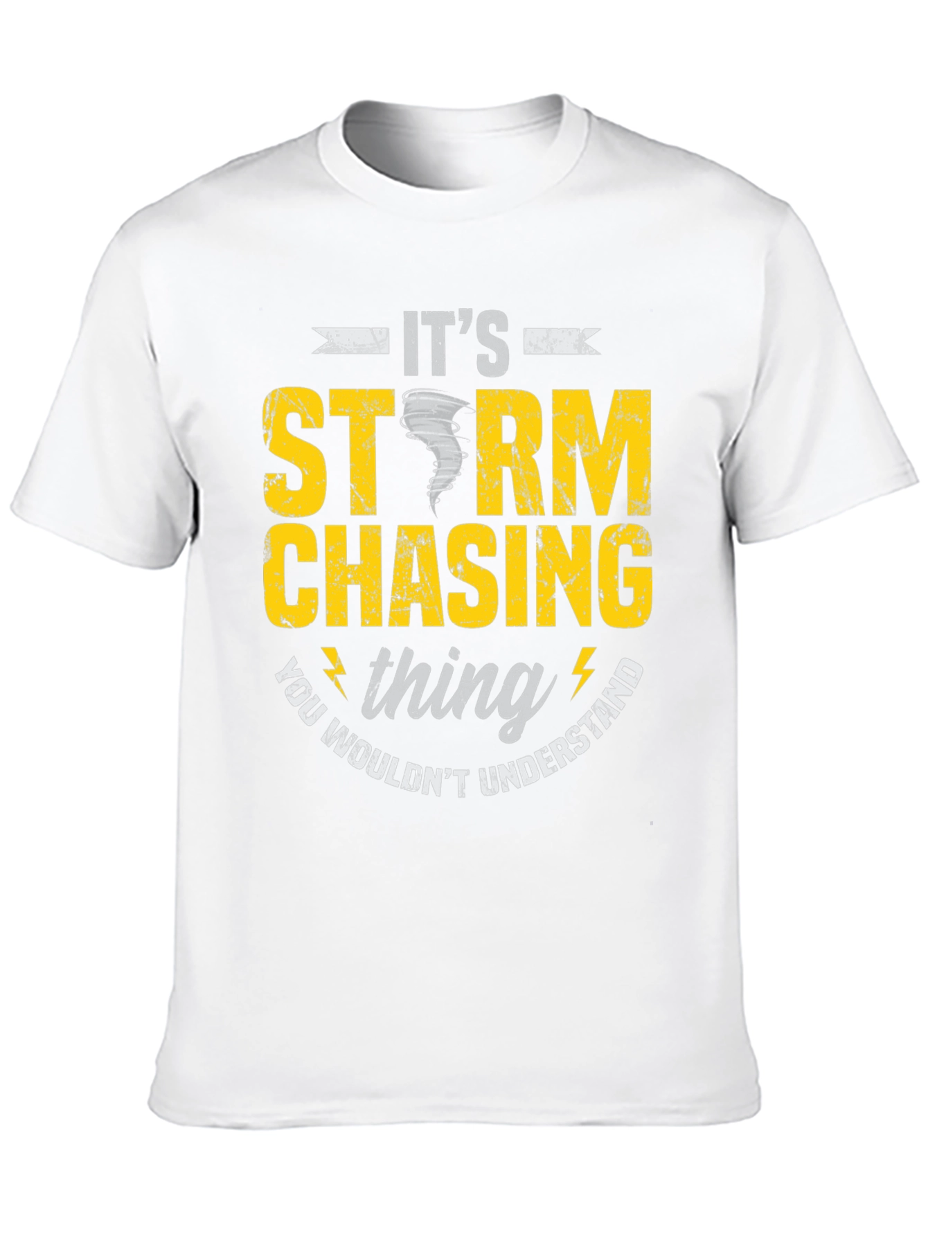 Black Storm Chasing T-Shirt view 10