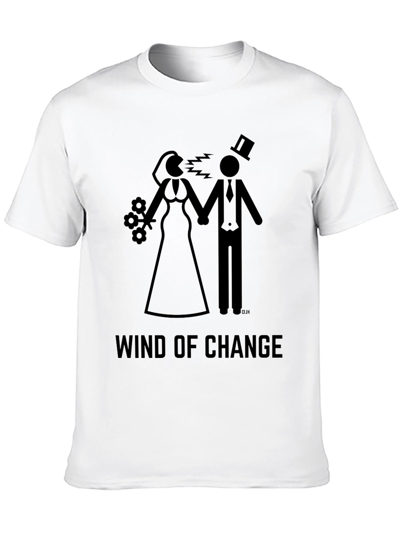 Black Wind of Change Graphic Tee view 10