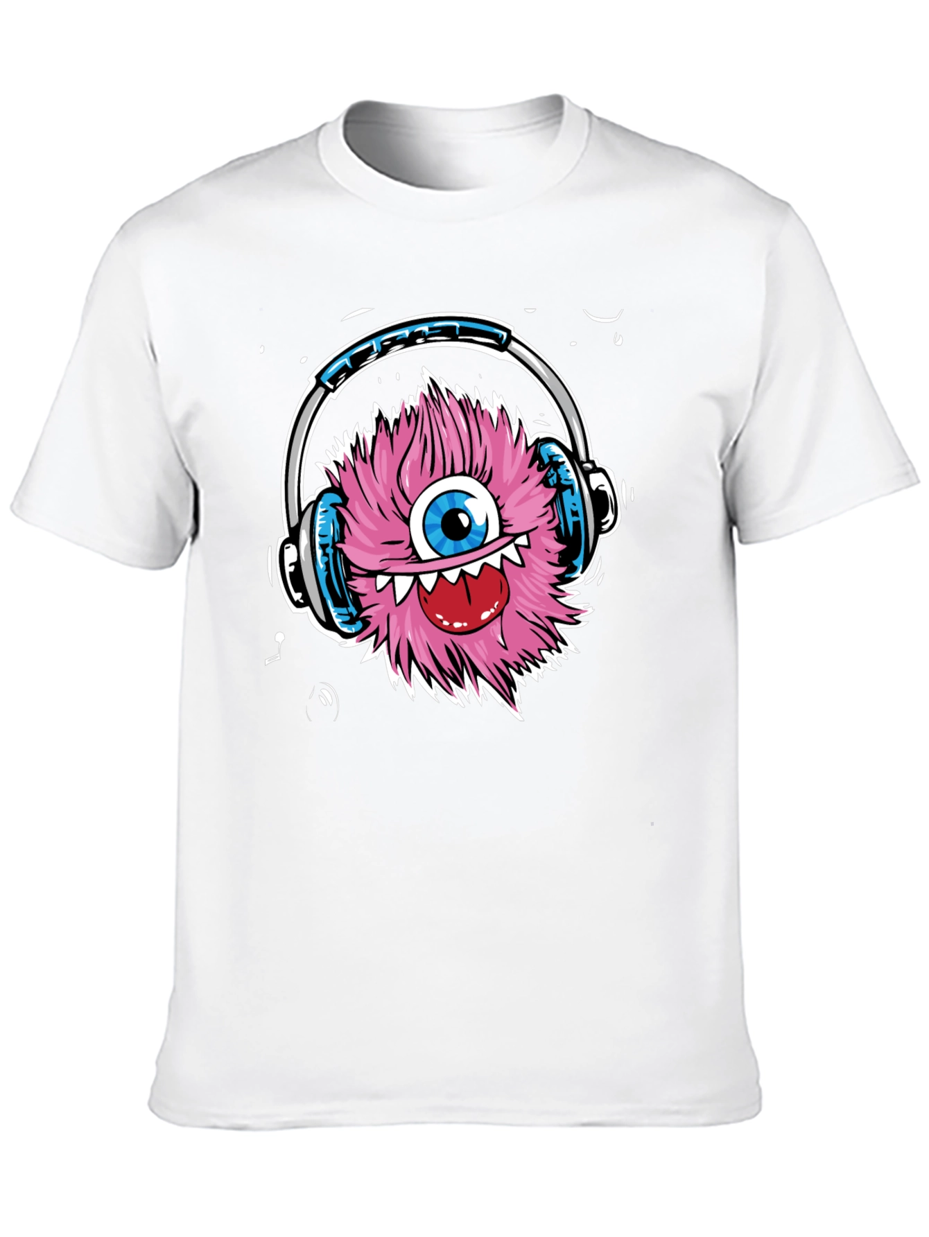 Black Monster DJ Graphic T-Shirt - Music Lover Tee view 10