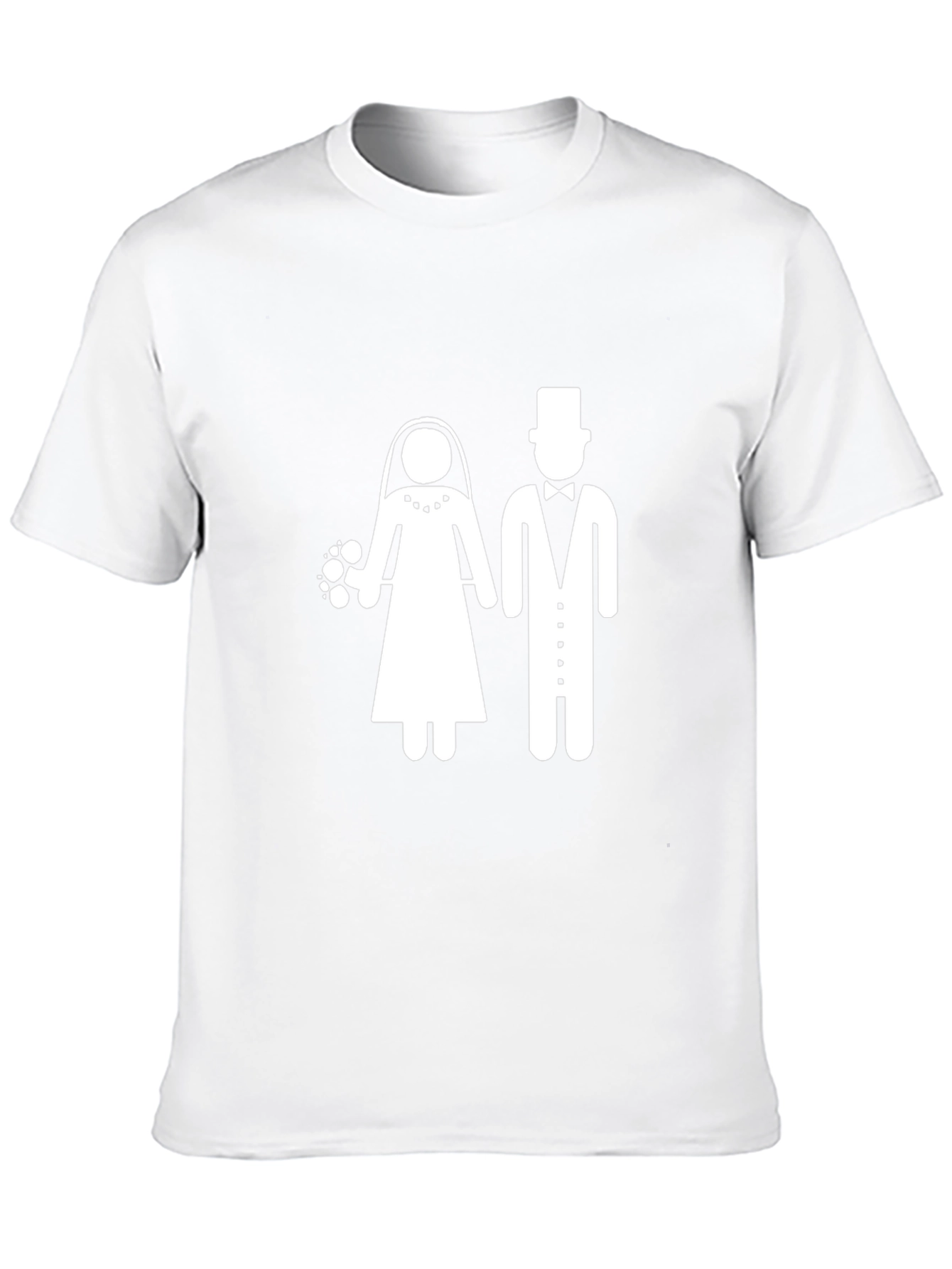 Bride & Groom Graphic Tee - Wedding Party Apparel - 10