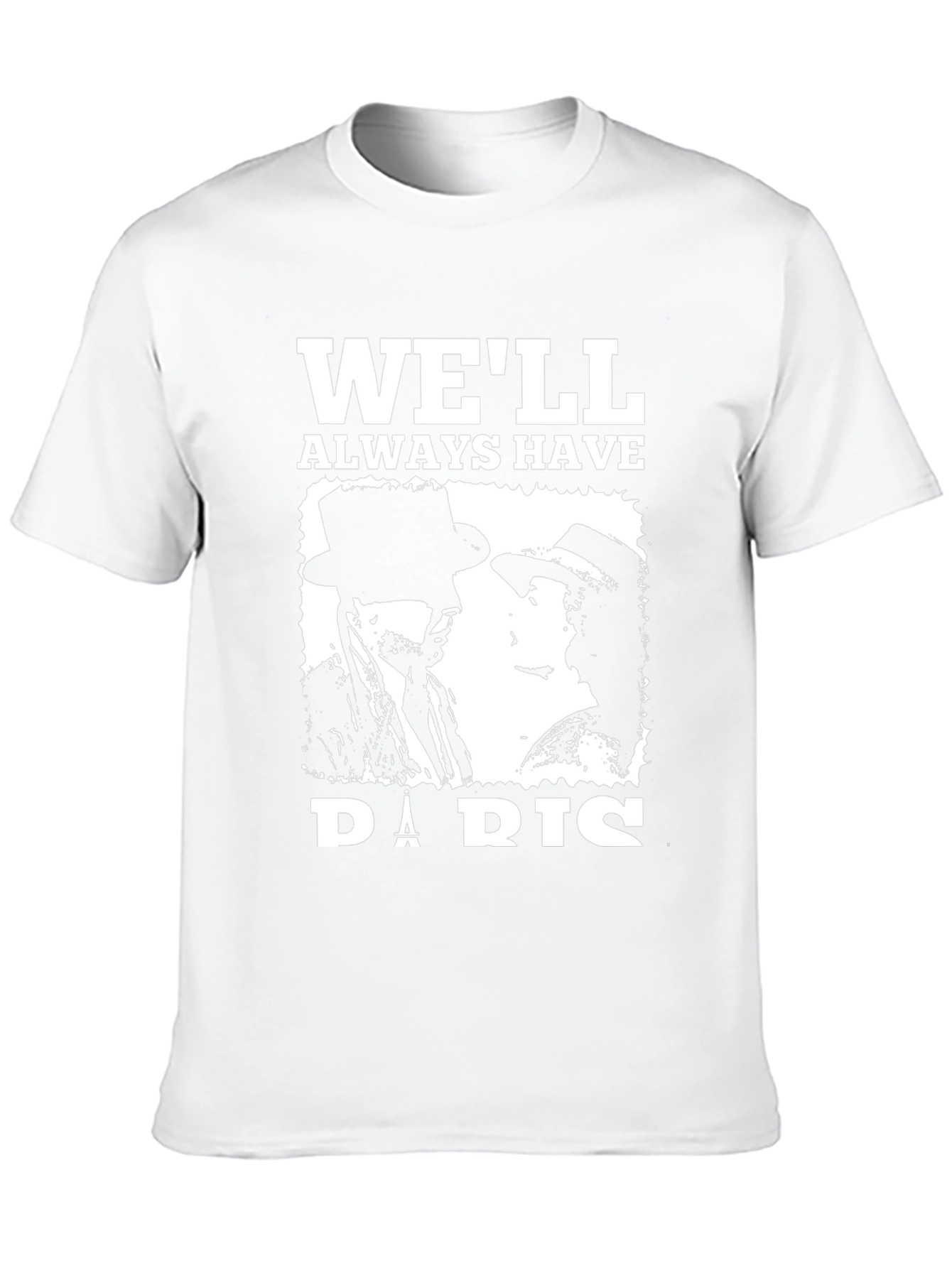 Black We'll Always Have Paris T-Shirt view 10