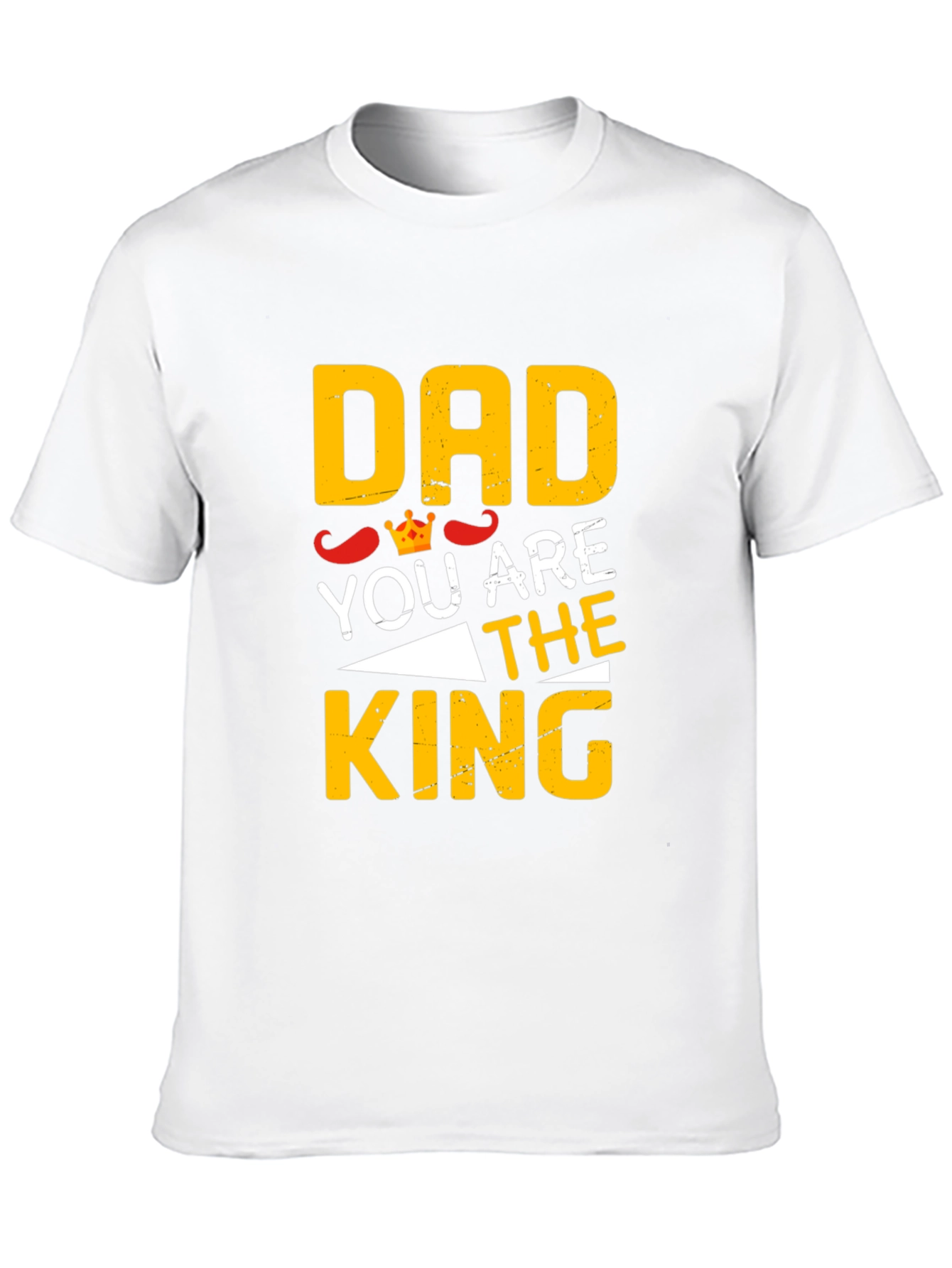 Black Dad You Are The King Black T-Shirt view 10
