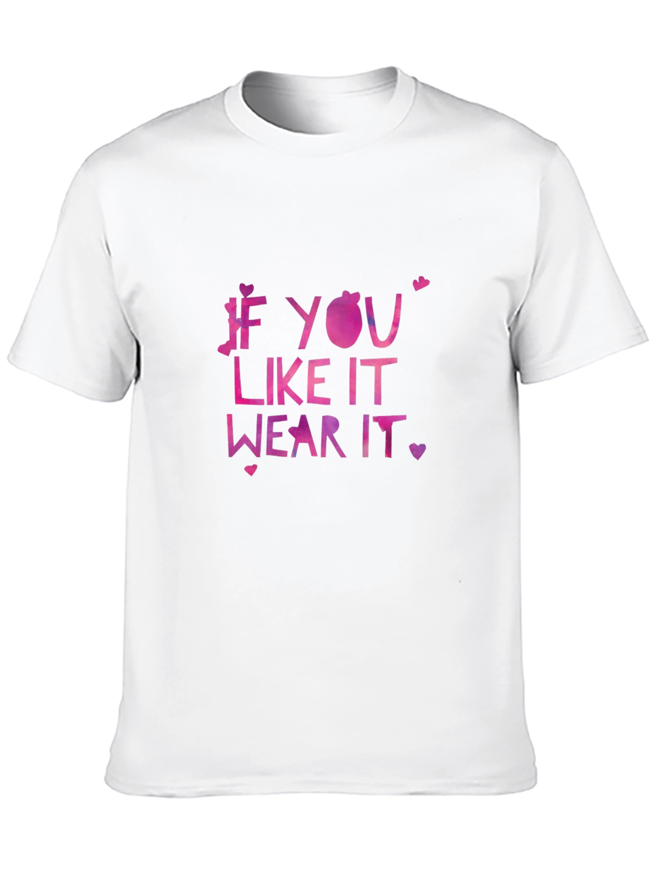 Black If You Like It Wear It T-Shirt - Fun Graphic Tee view 10