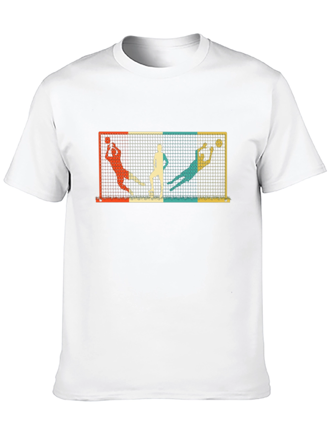 Black Retro Goalie Graphic T-Shirt view 10