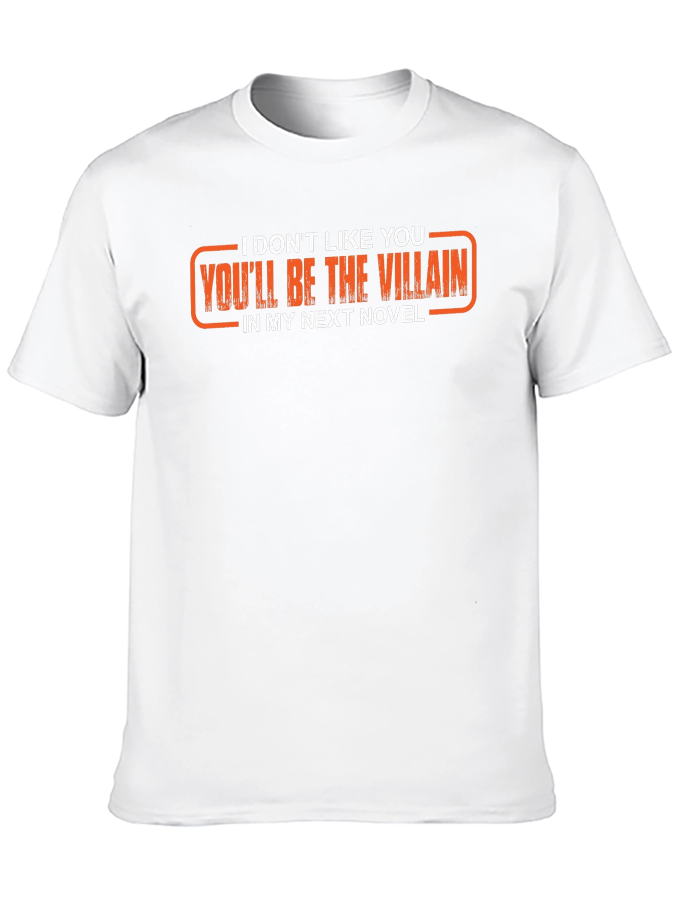 Black Villain Novel Graphic T-Shirt - Black view 10