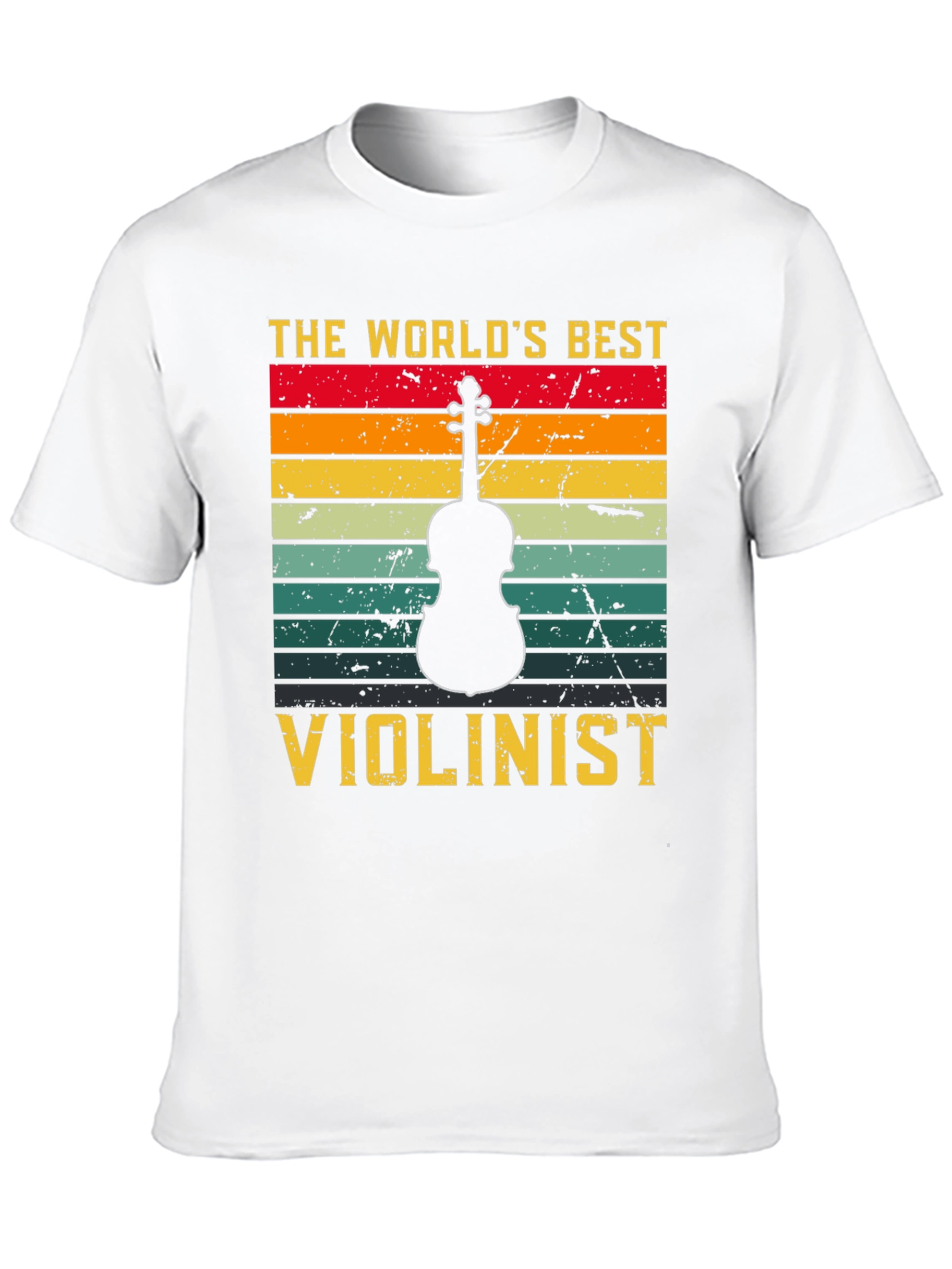 Black World's Best Violinist Graphic Tee view 10