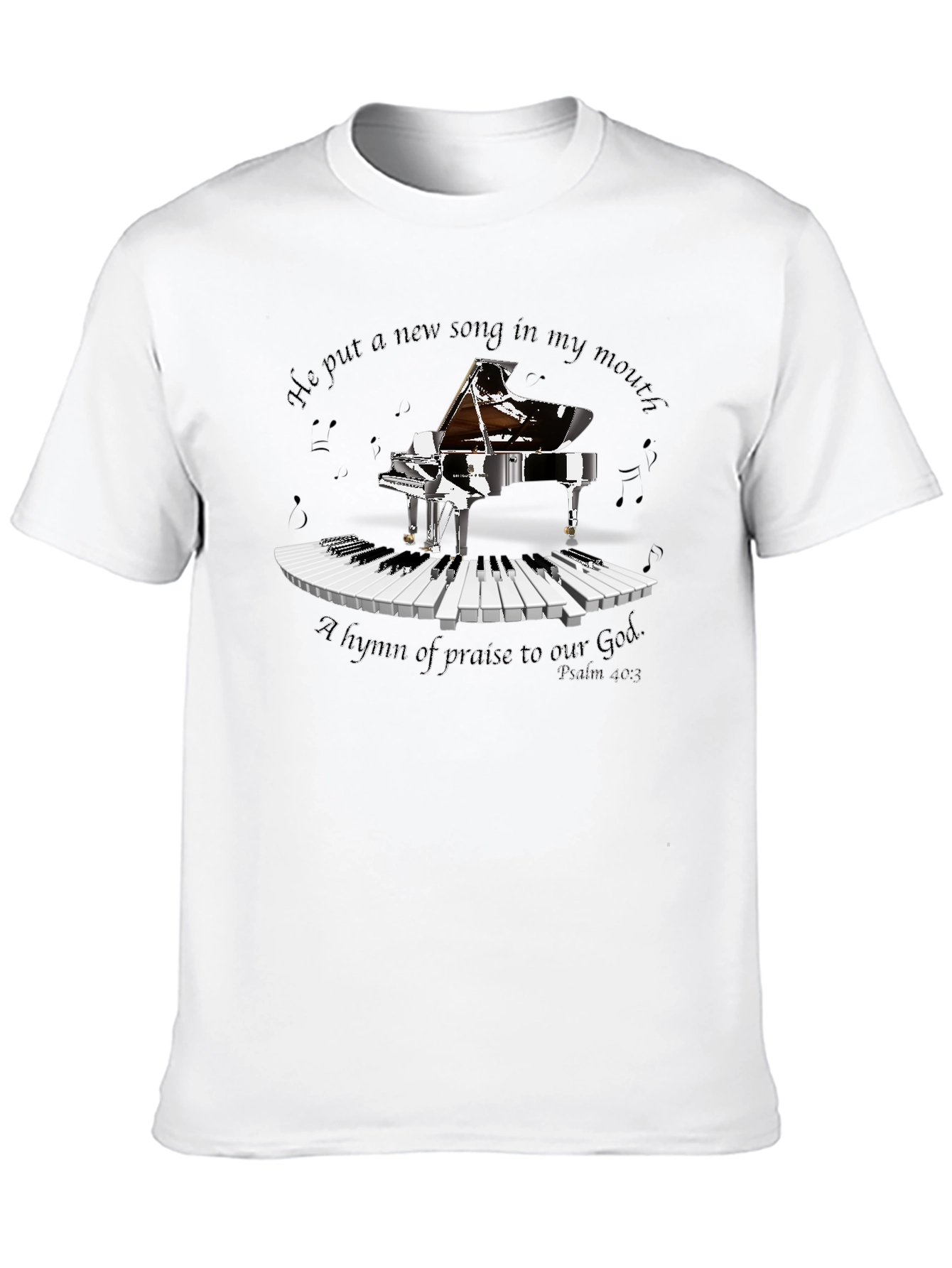 Piano Hymn Praise T-Shirt - 10