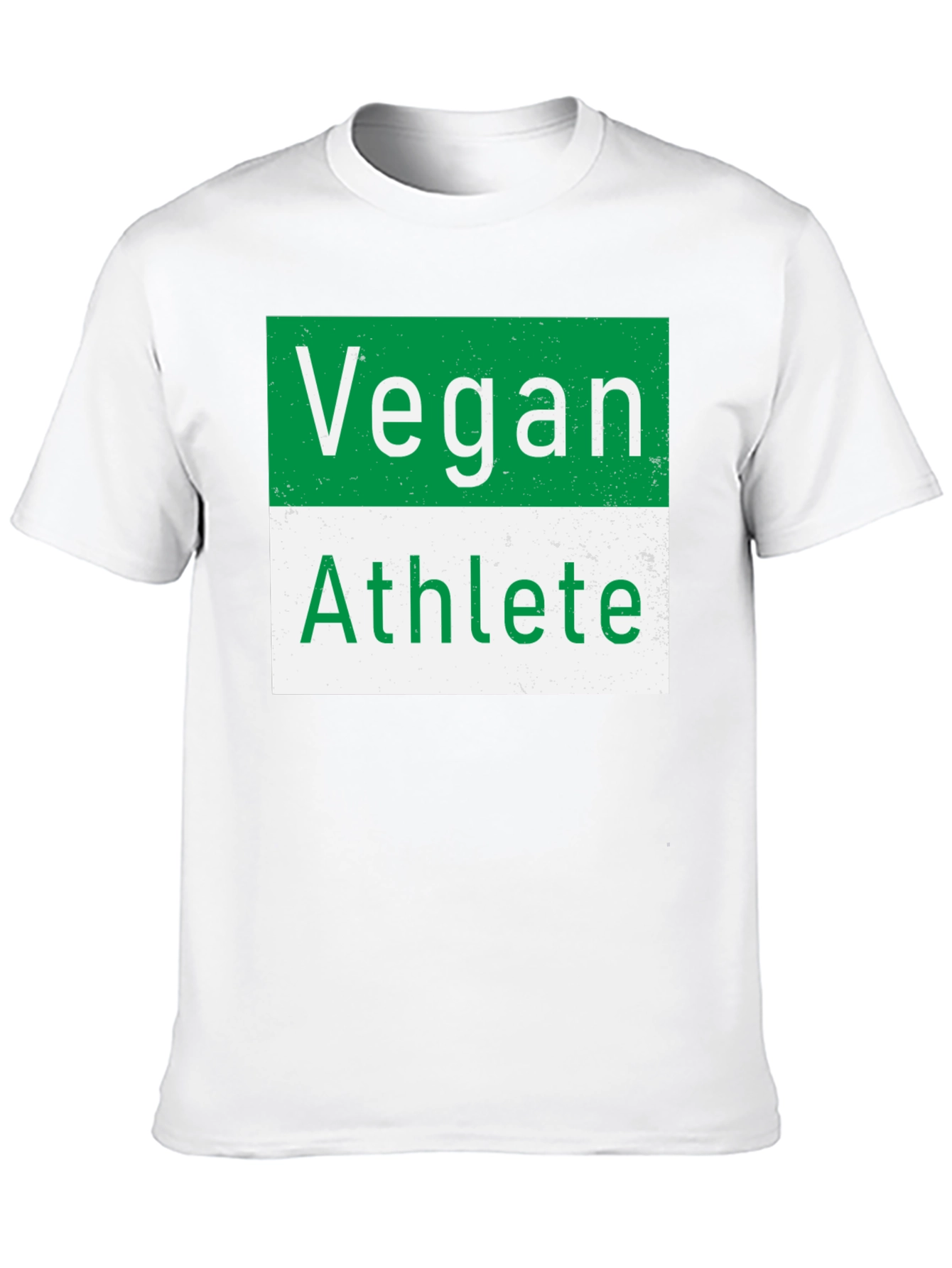 Black Vegan Athlete T-Shirt - Unisex Black Tee view 10