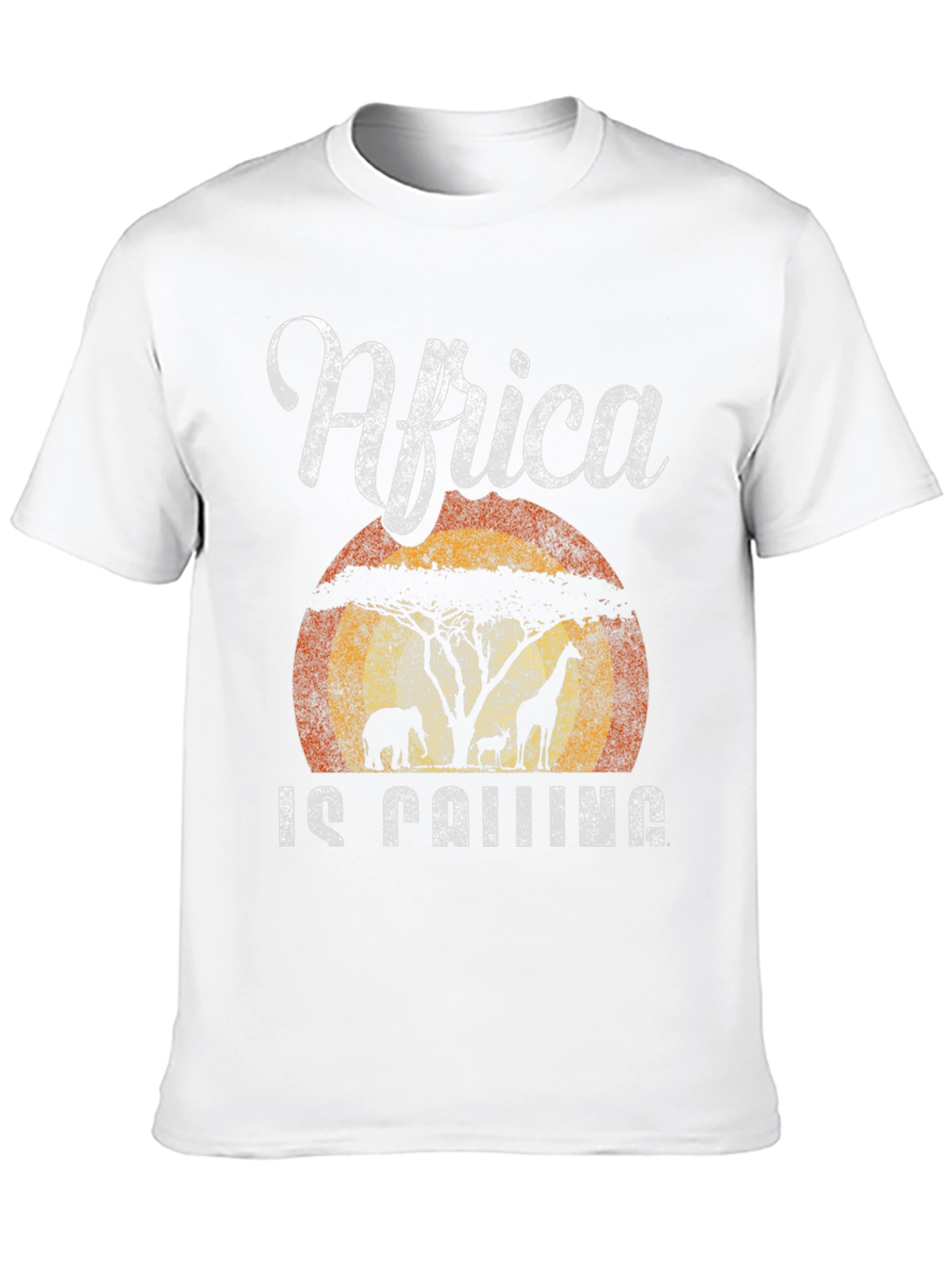 Black Africa Is Calling T-Shirt Safari Design view 10