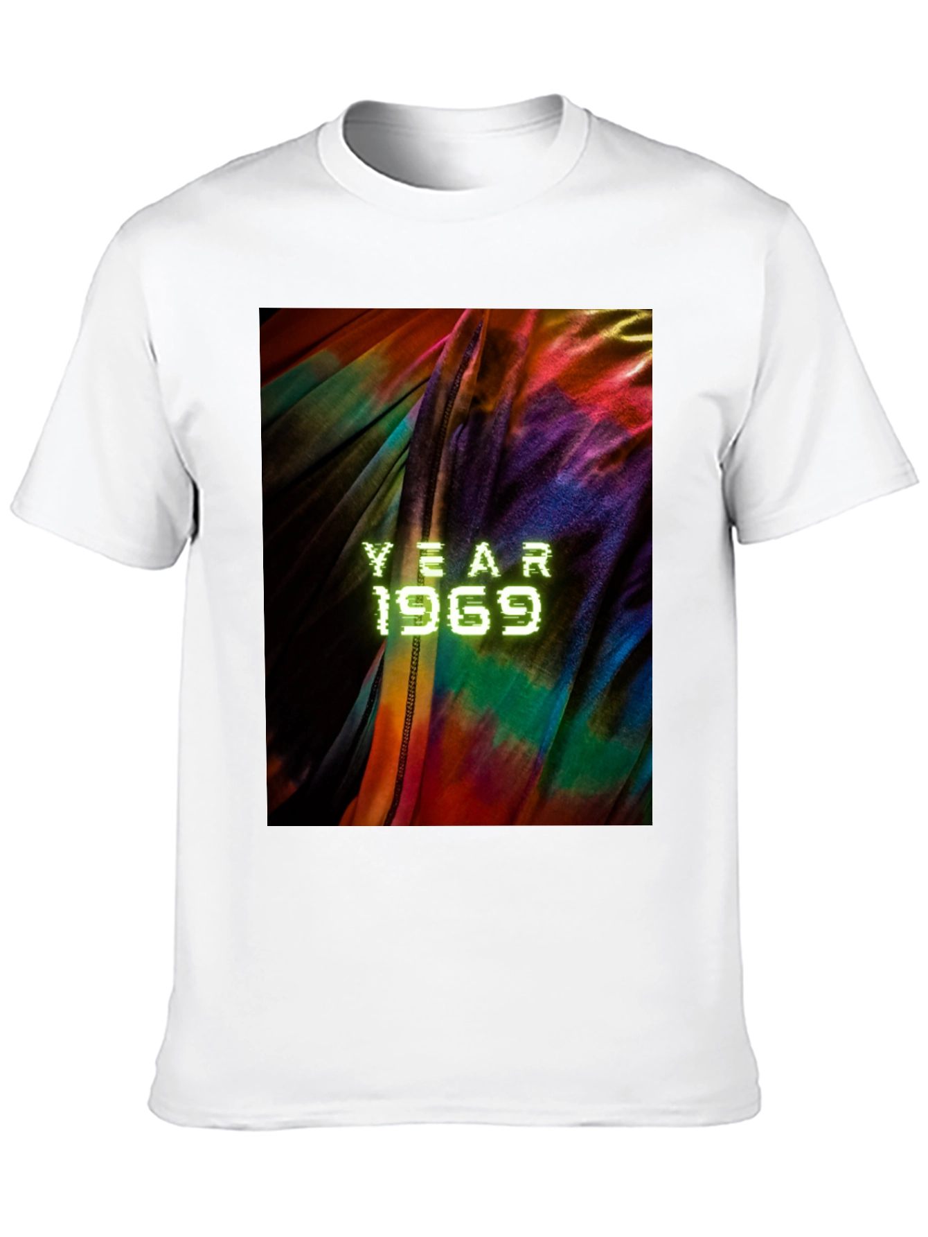 Black Year 1969 Tie Dye Graphic Tee view 10