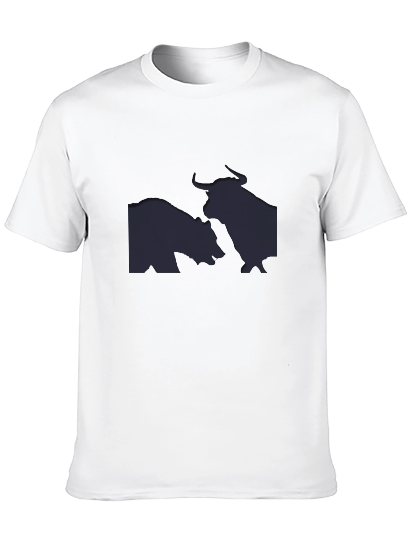 Black Bull vs Bear Graphic Tee - Black view 10
