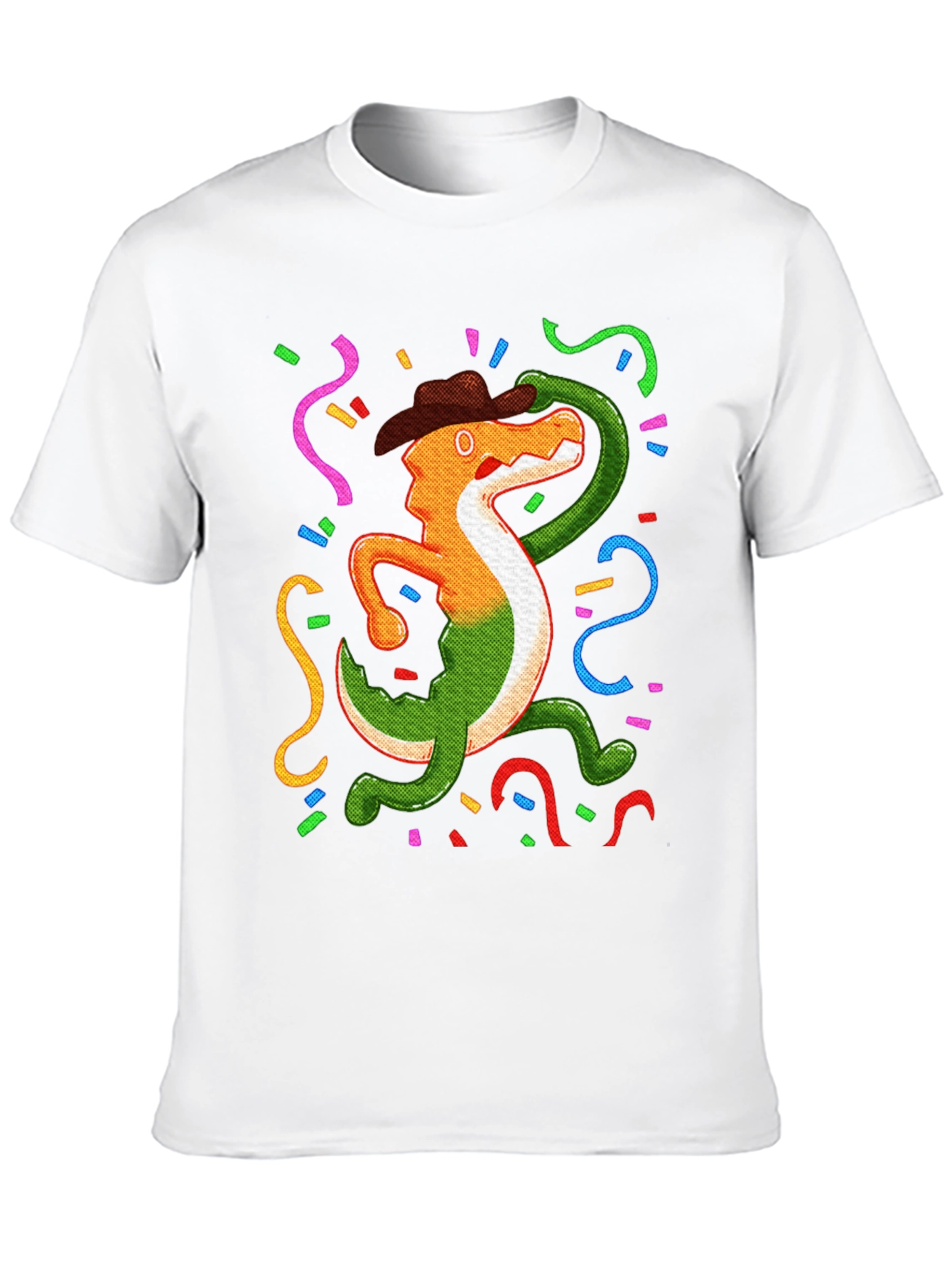 Black Fiesta Gator T-Shirt: Celebrate in Style! view 10